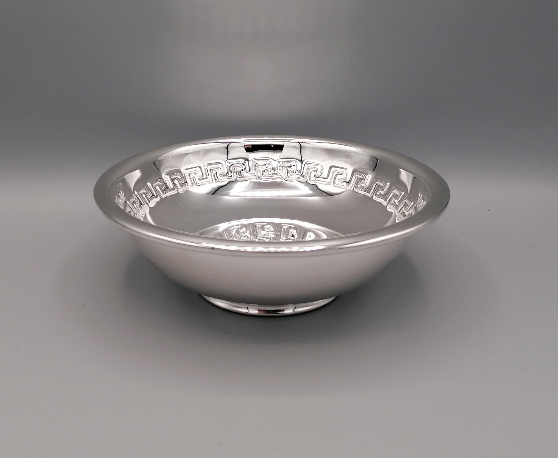 20th Century Made in Italy Silver Bowl 3