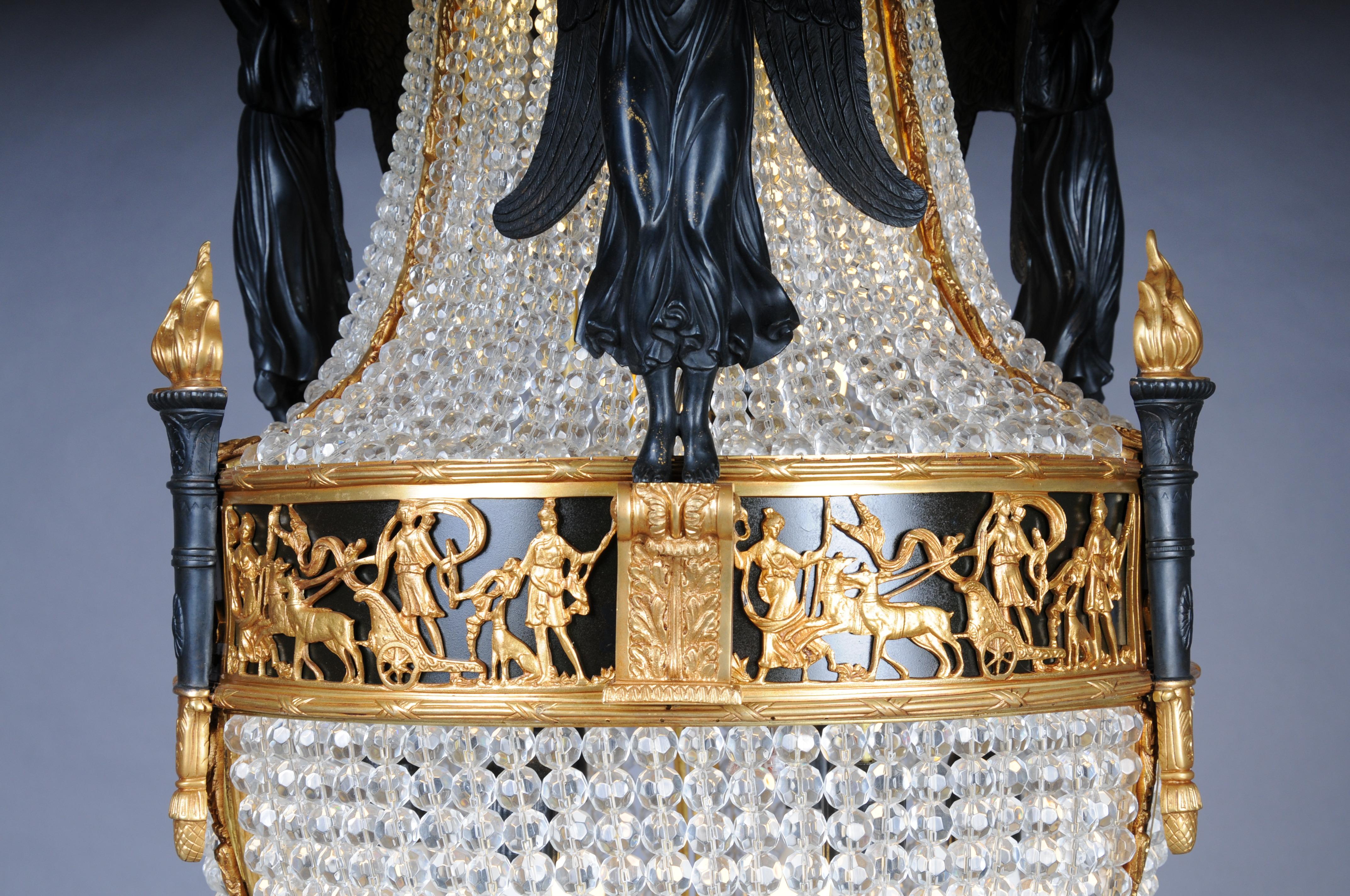 20th Century Magnificent Empire Victoria Chandelier a. P.P. Thomire #2 For Sale 8