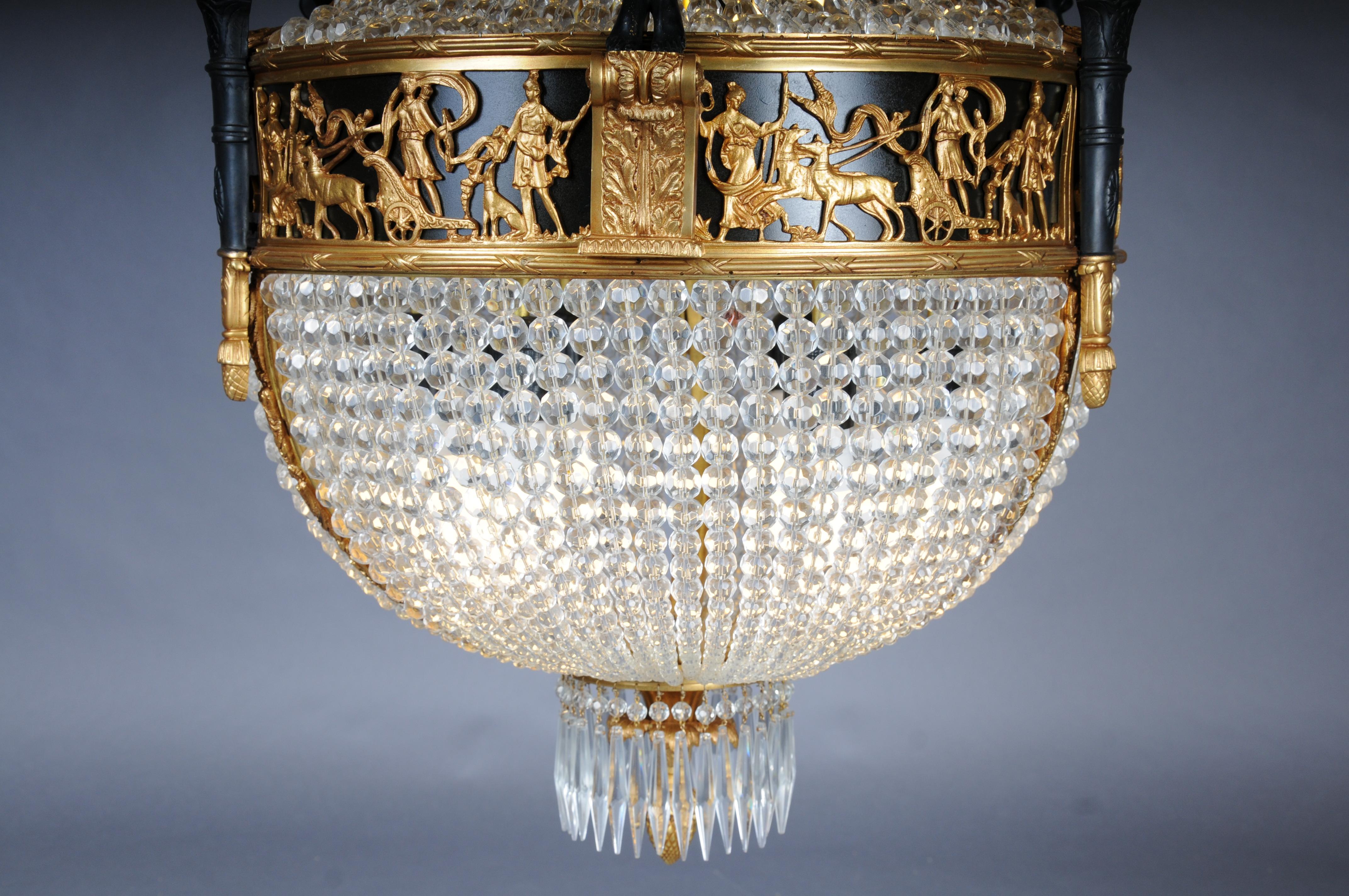 20th Century Magnificent Empire Victoria Chandelier a. P.P. Thomire #2 For Sale 10