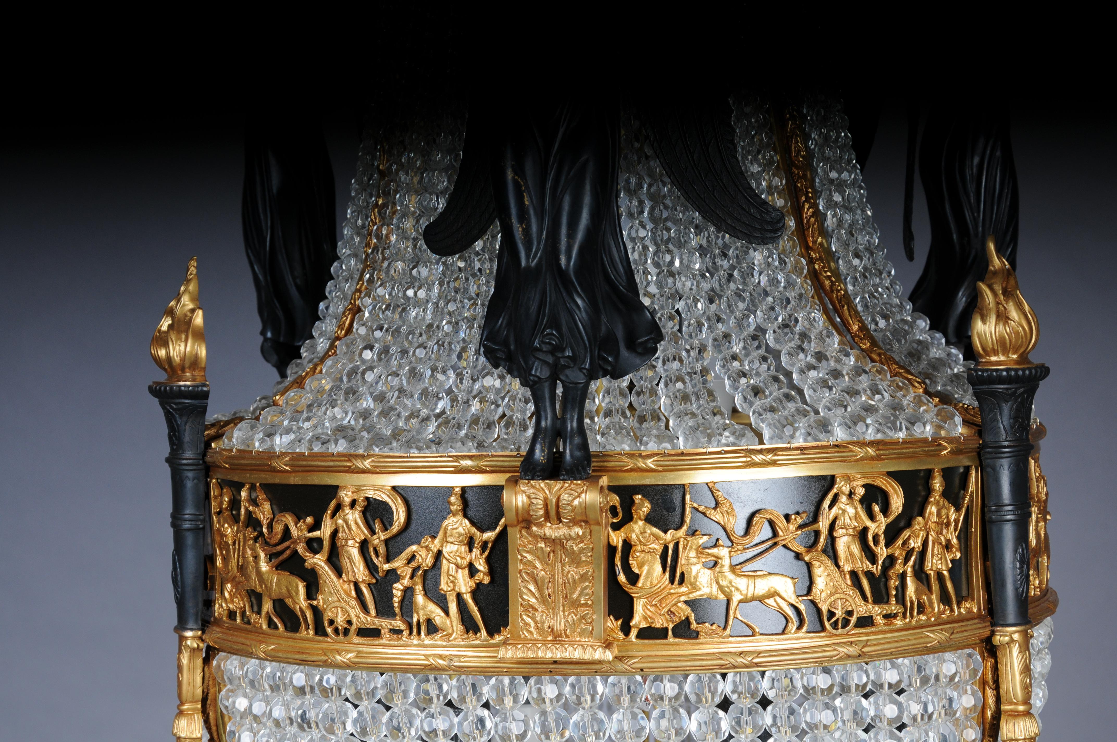 20th Century Magnificent Empire Victoria Chandelier a. P.P. Thomire #2 For Sale 12