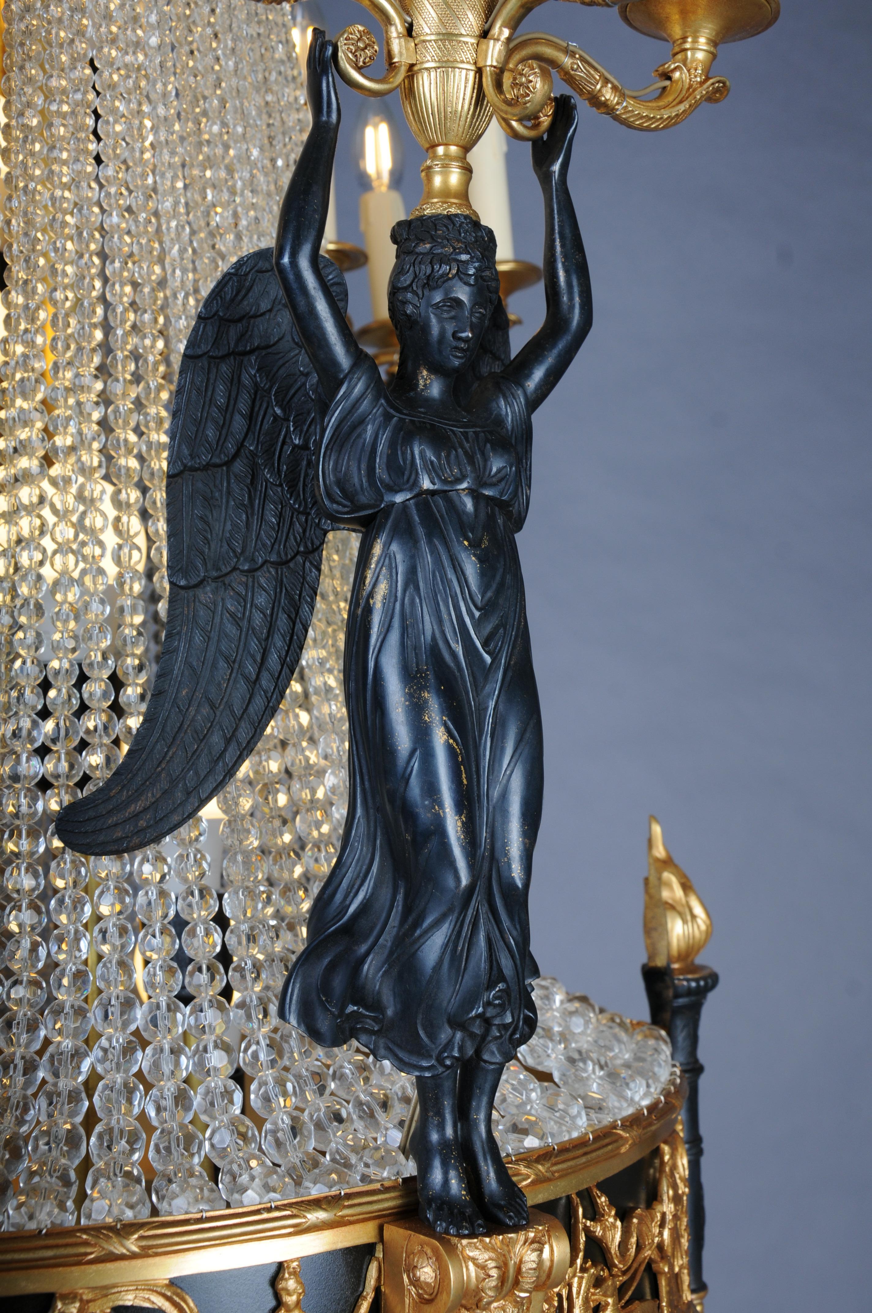 20th Century Magnificent Empire Victoria Chandelier a. P.P. Thomire #2 For Sale 14