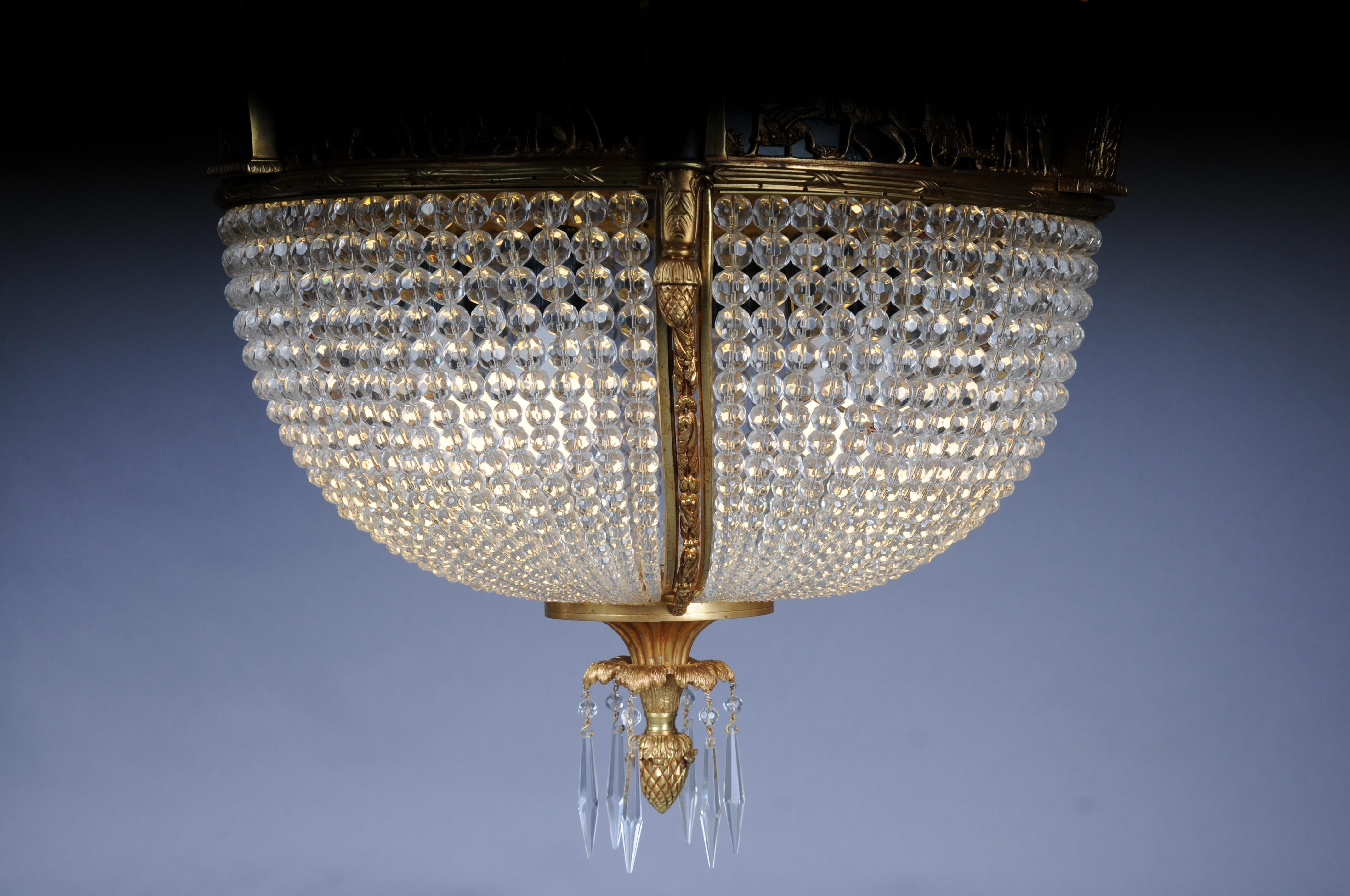 20th Century Magnificent Empire Victoria Chandelier after Pierre Philippe Thomir For Sale 6