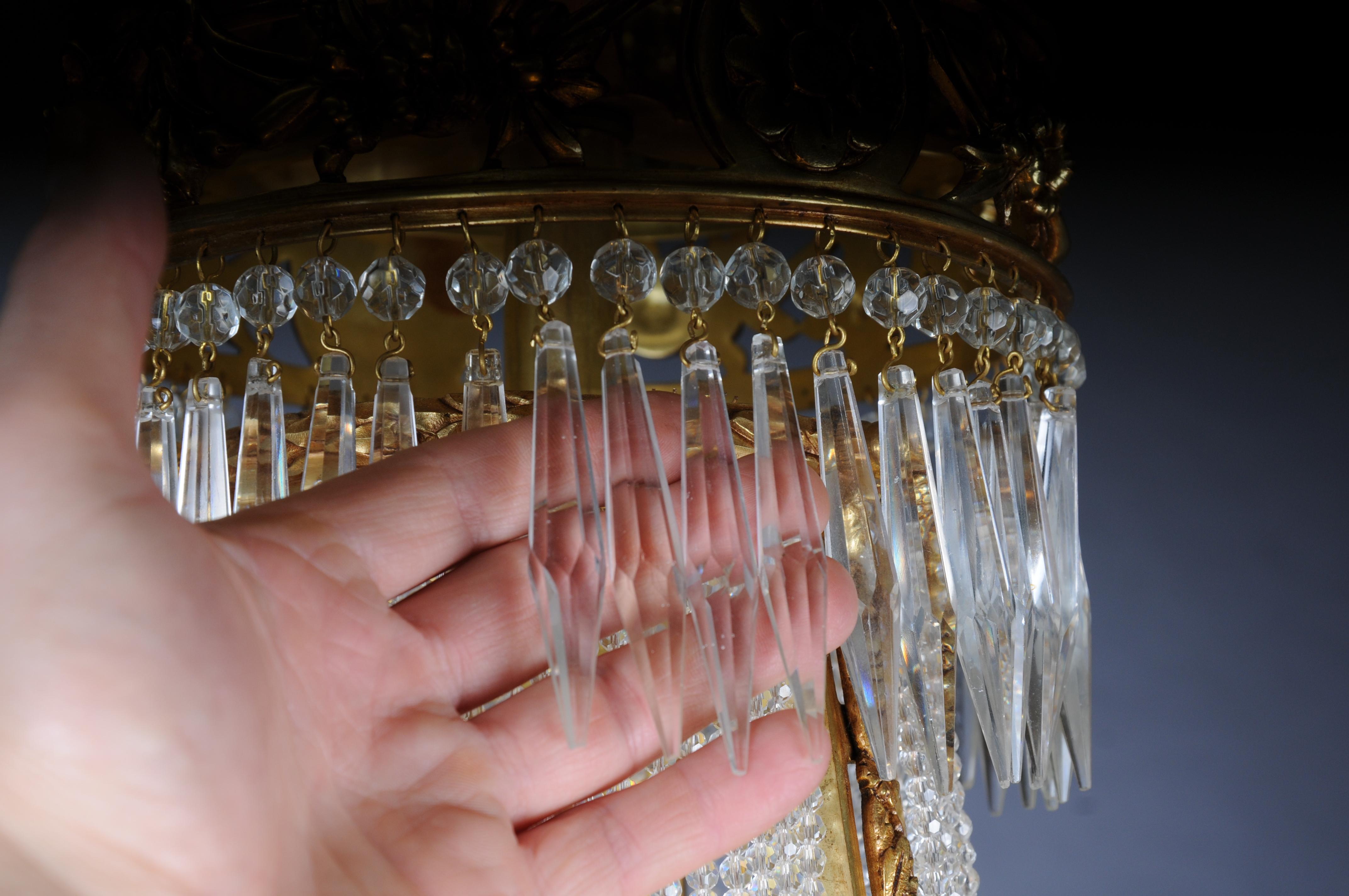 20th Century Magnificent Empire Victoria Chandelier after Pierre Philippe Thomir For Sale 9