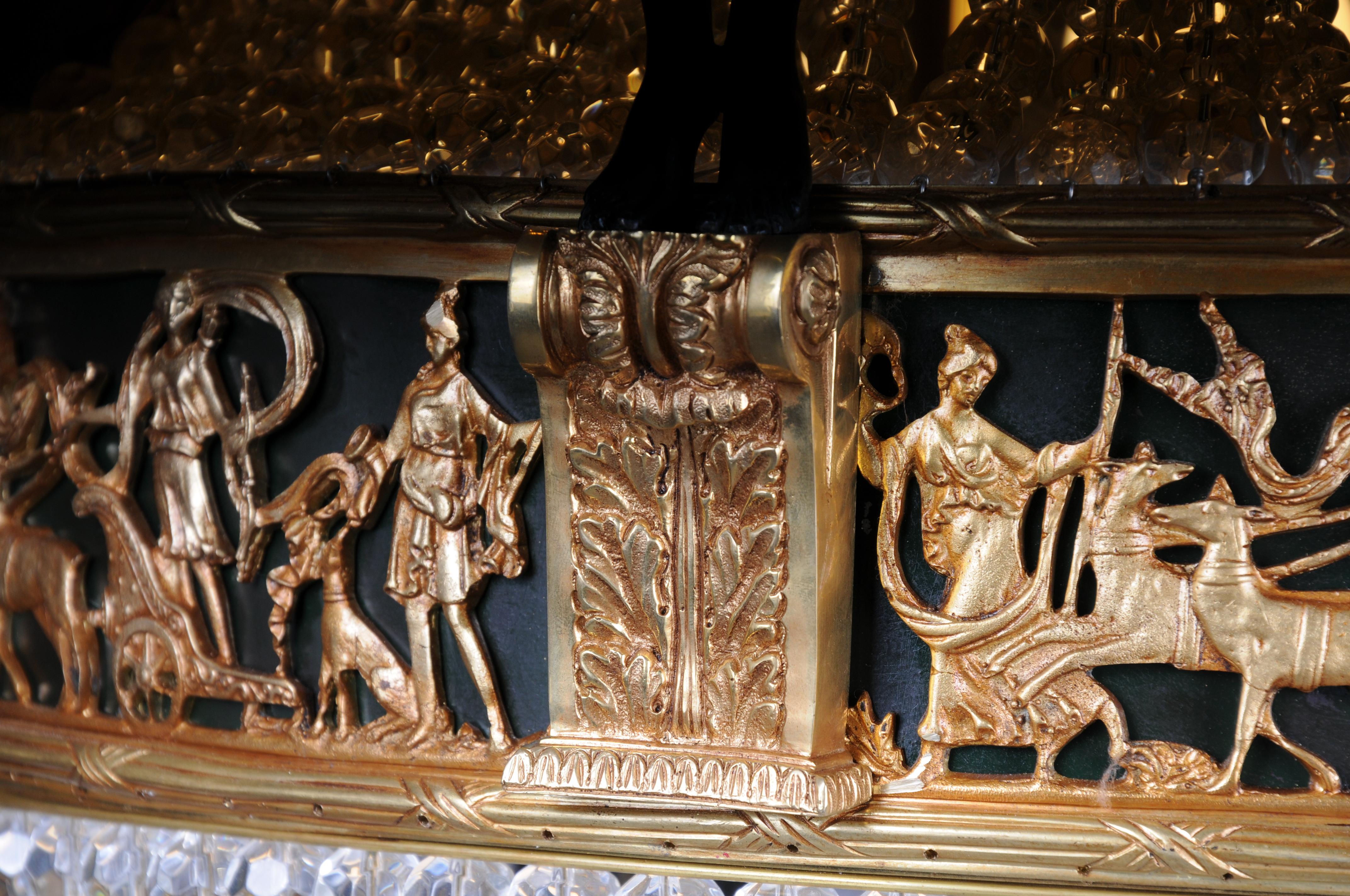 20th Century Magnificent Empire Victoria Chandelier after Pierre Philippe Thomir For Sale 10