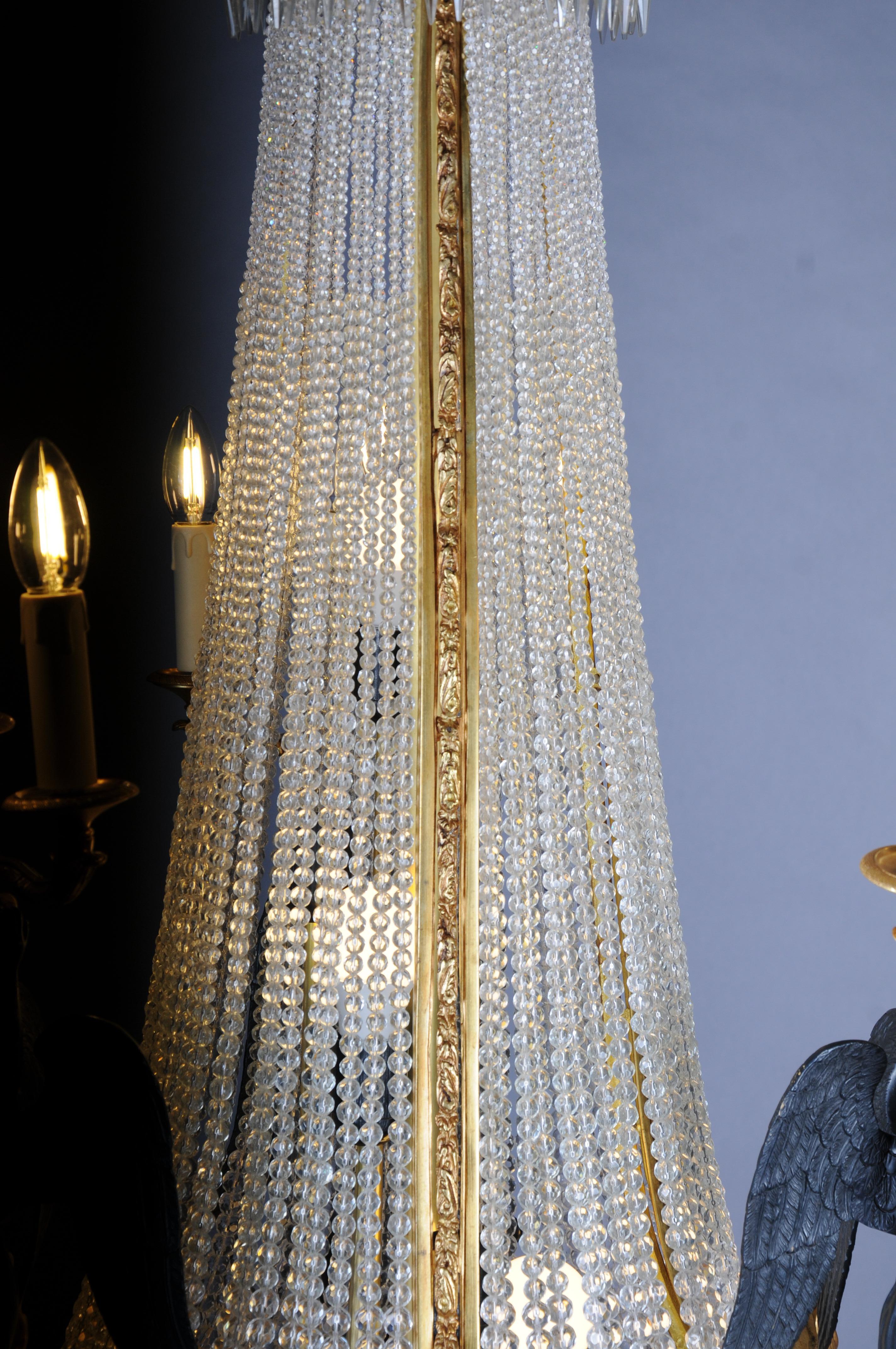 20th Century Magnificent Empire Victoria Chandelier after Pierre Philippe Thomir For Sale 13