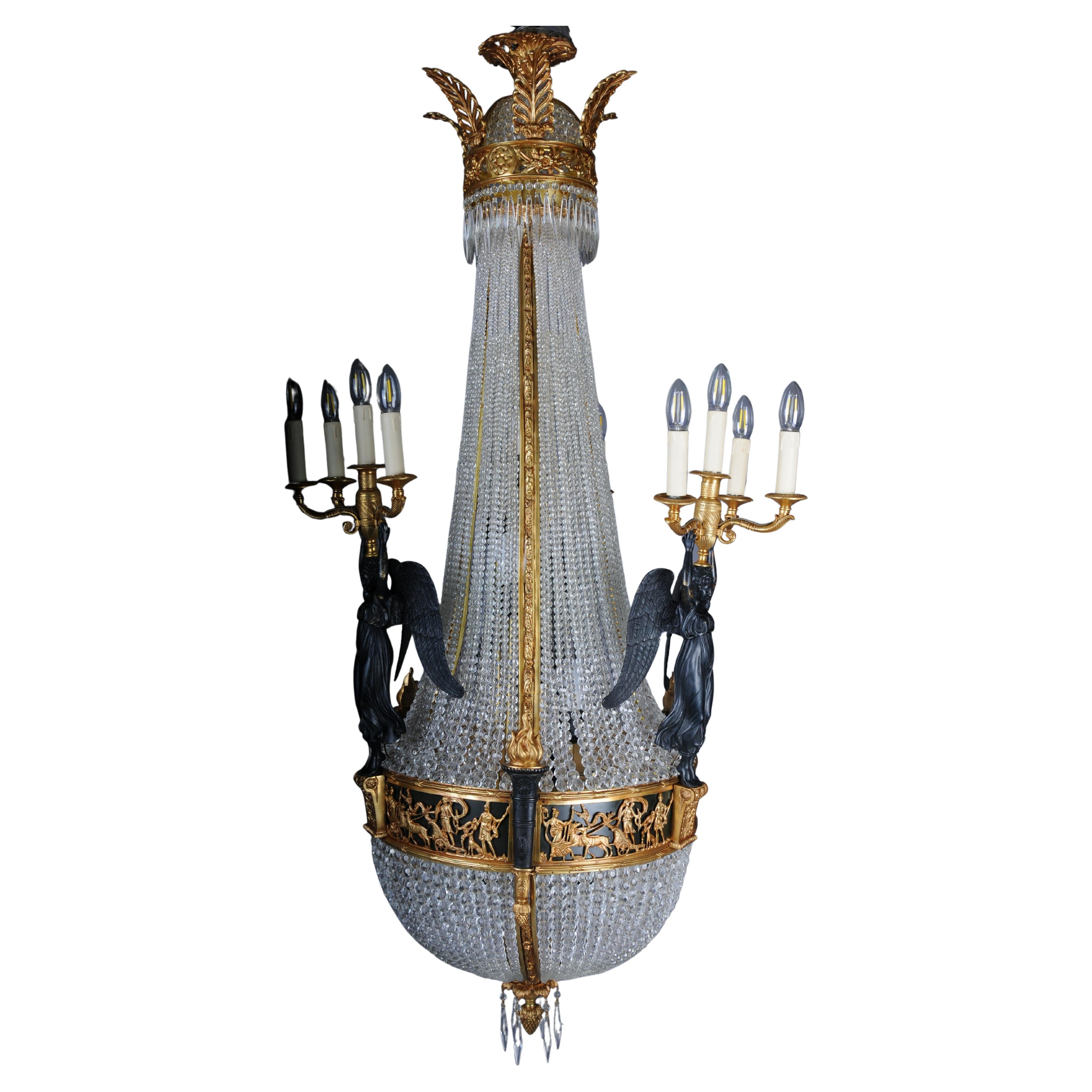 20th Century Magnificent Empire Victoria Chandelier after Pierre Philippe Thomir