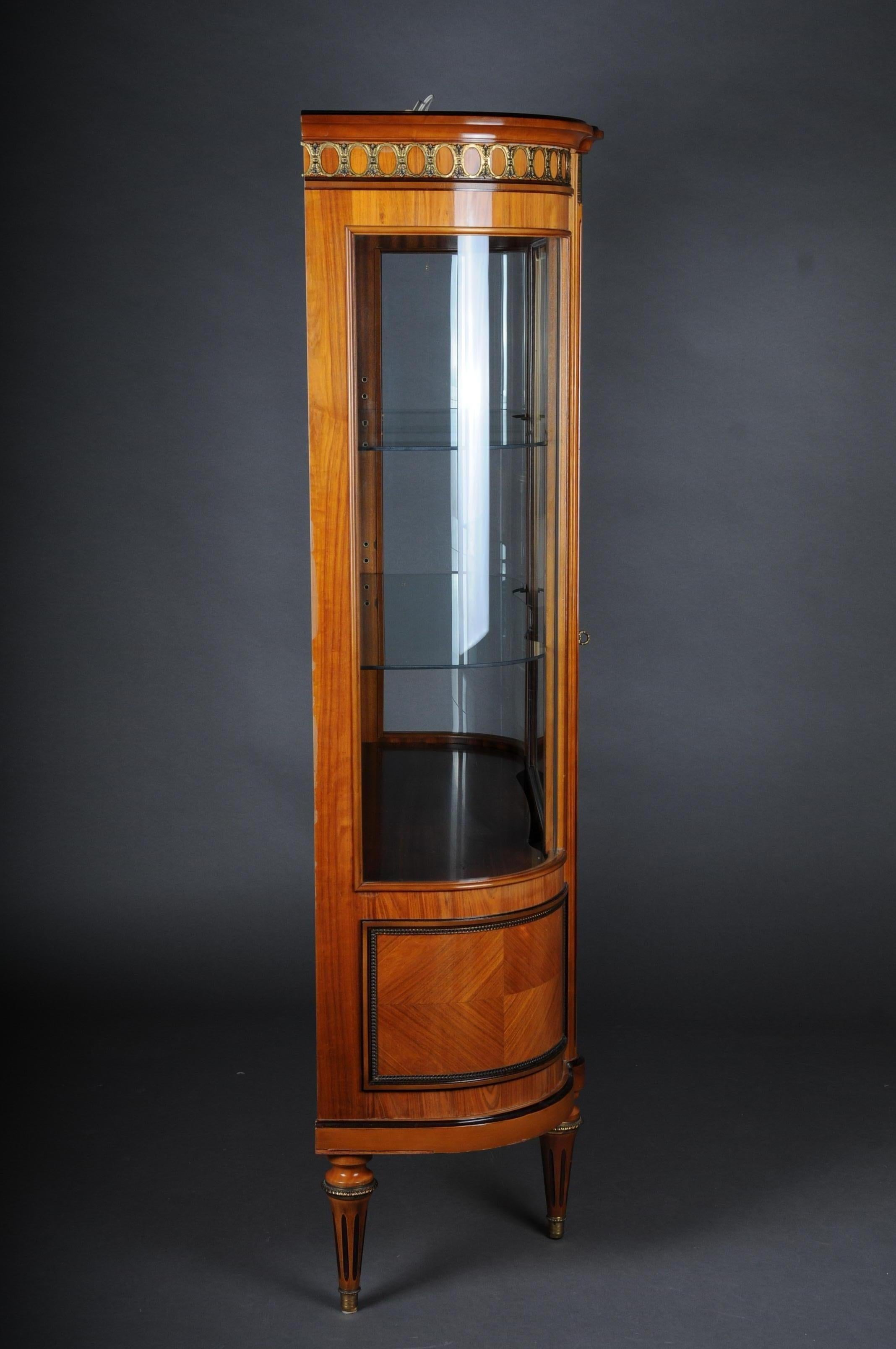 20th Century Magnificent French Louis XVI Style Display Cabinet For Sale 5