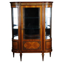 20th Century Magnificent French Louis XVI Style Display Cabinet