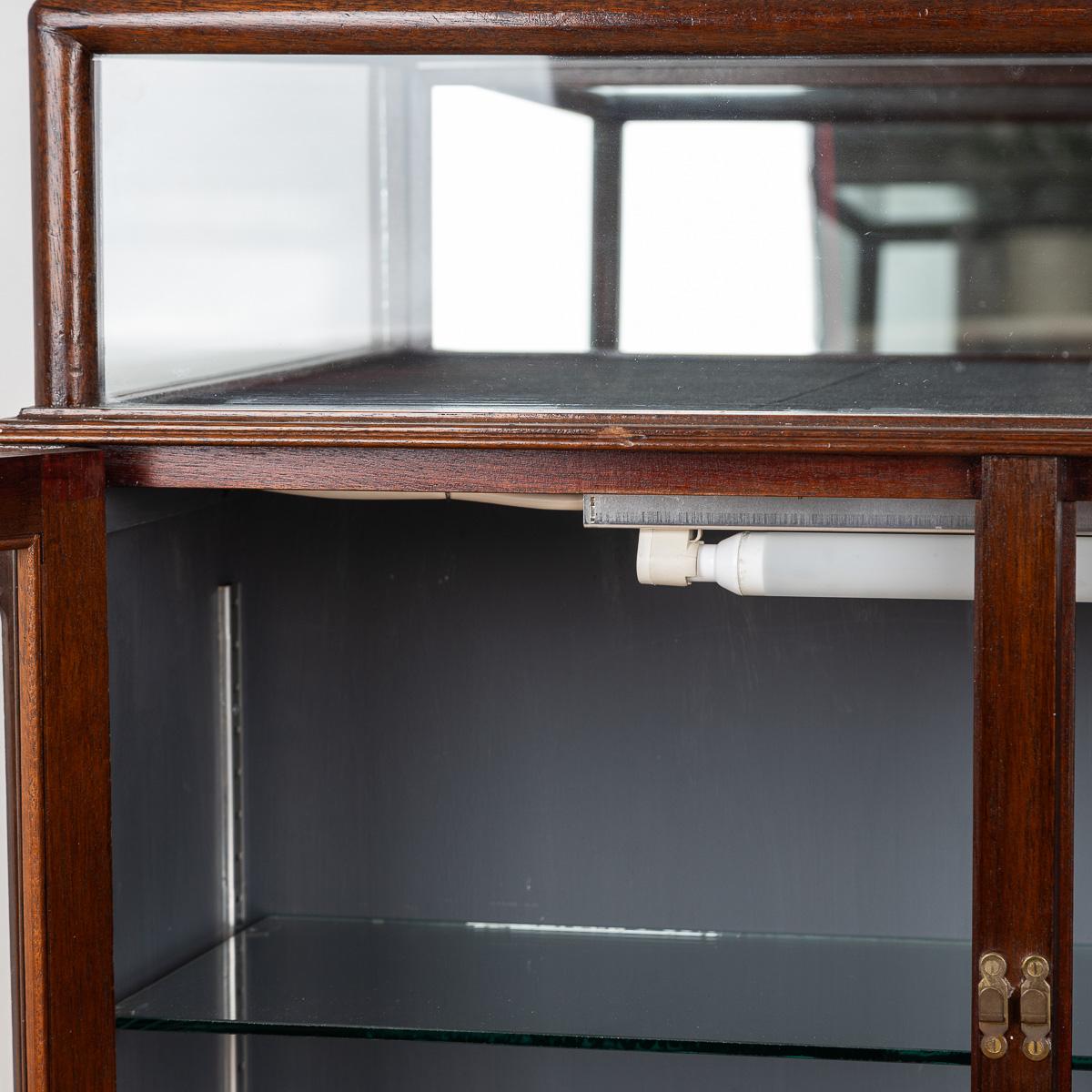 20th Century Mahogany Display Cabinet, c. 1920 For Sale 8