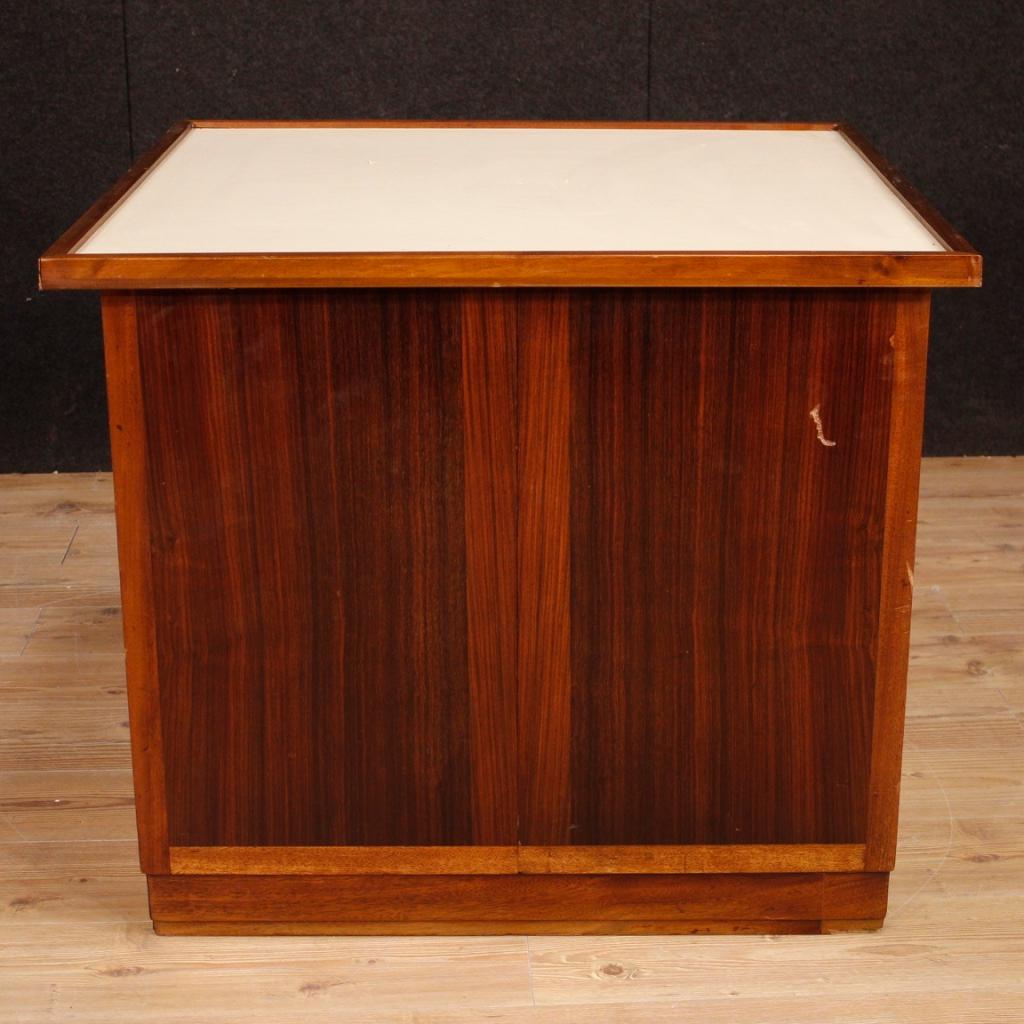 Beech  20th Century Mahogany, Palisander Wood French Design Chest of Drawers, 1960s For Sale