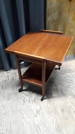 20th Century Mahogany Trolley