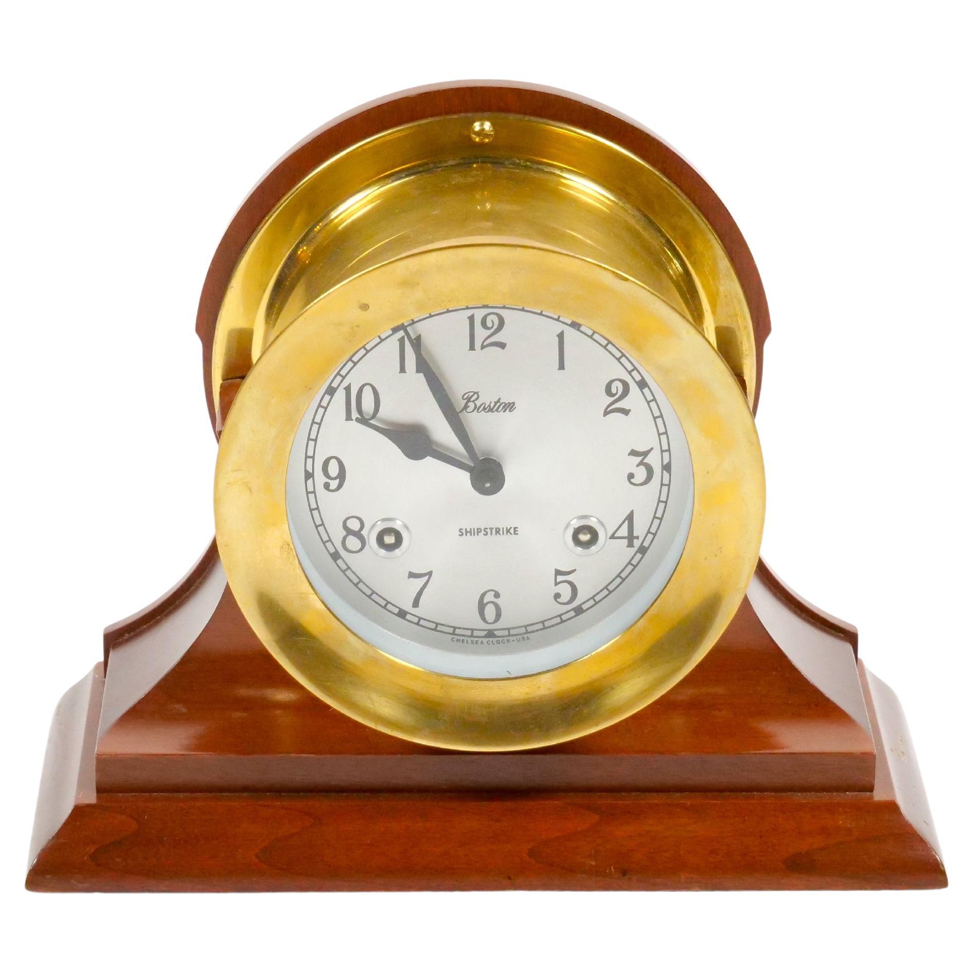 What do the bells on a ship’s clock mean?
