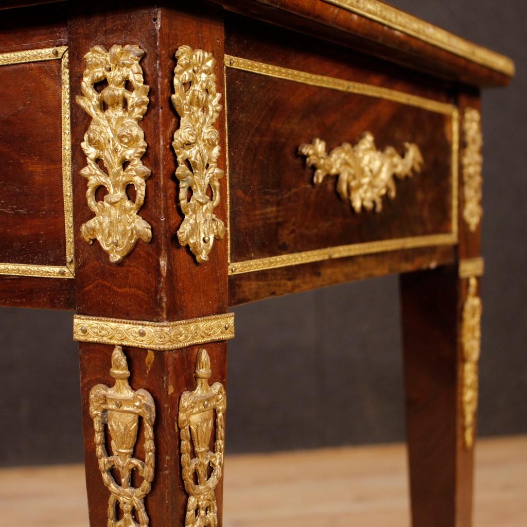 20th Century Mahogany Wood French Writing Desk, 1920 6