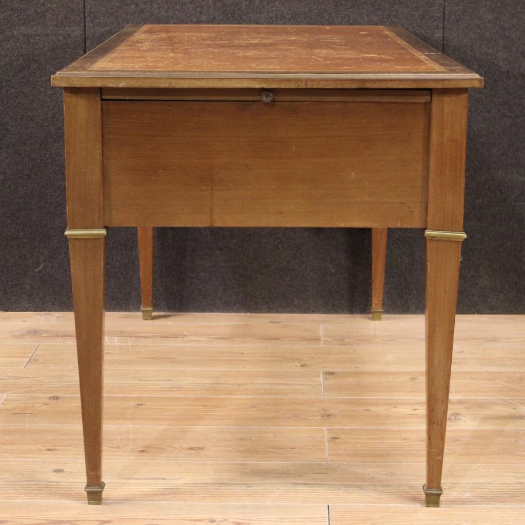 20th Century Mahogany Wood French Writing Desk, 1920 4