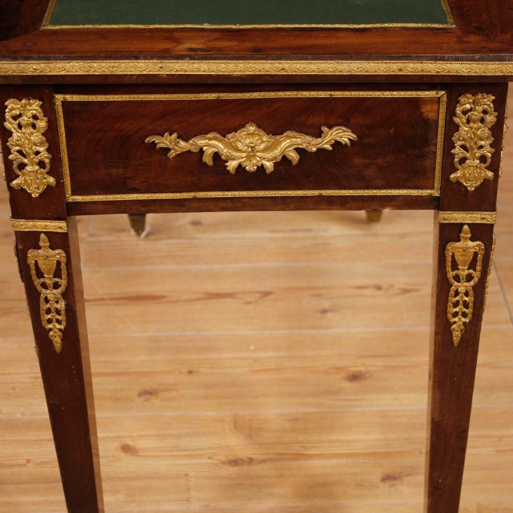 20th Century Mahogany Wood French Writing Desk, 1920 1