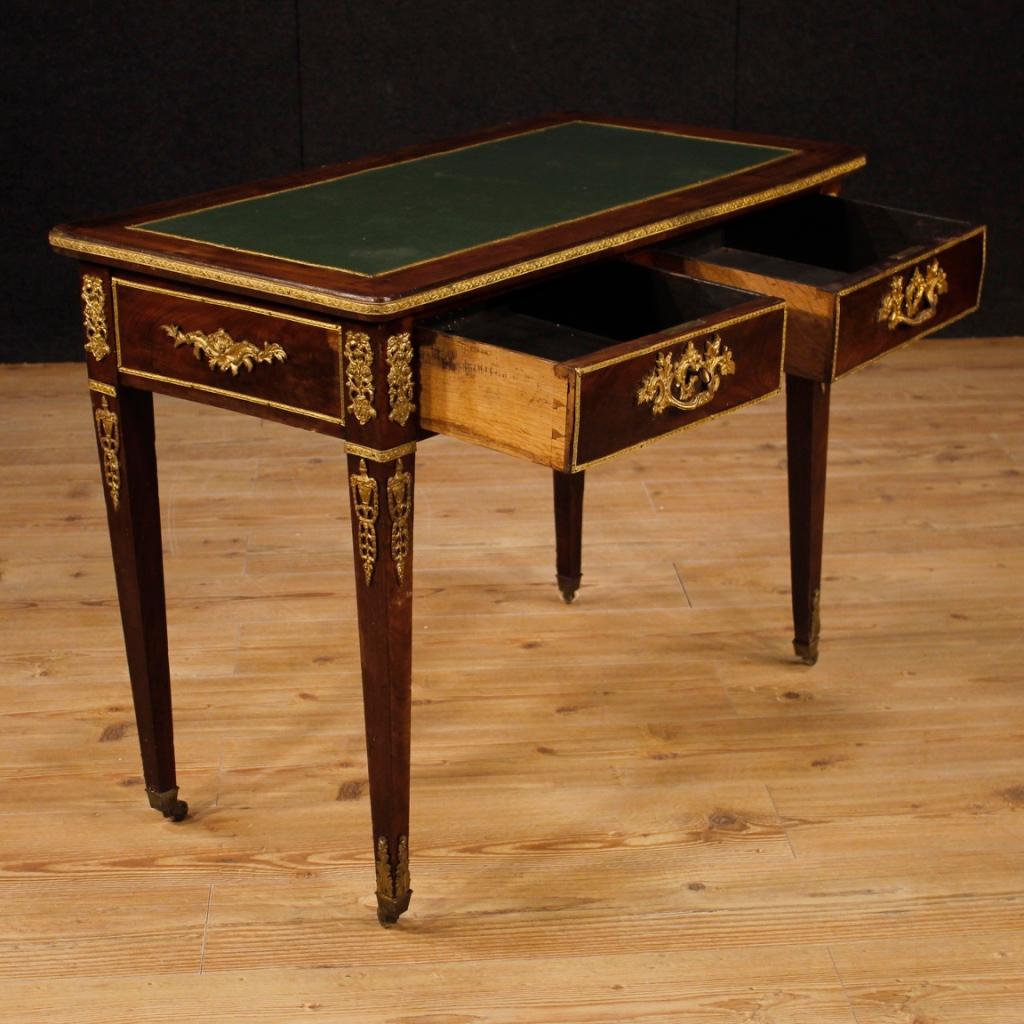 20th Century Mahogany Wood French Writing Desk, 1920 3