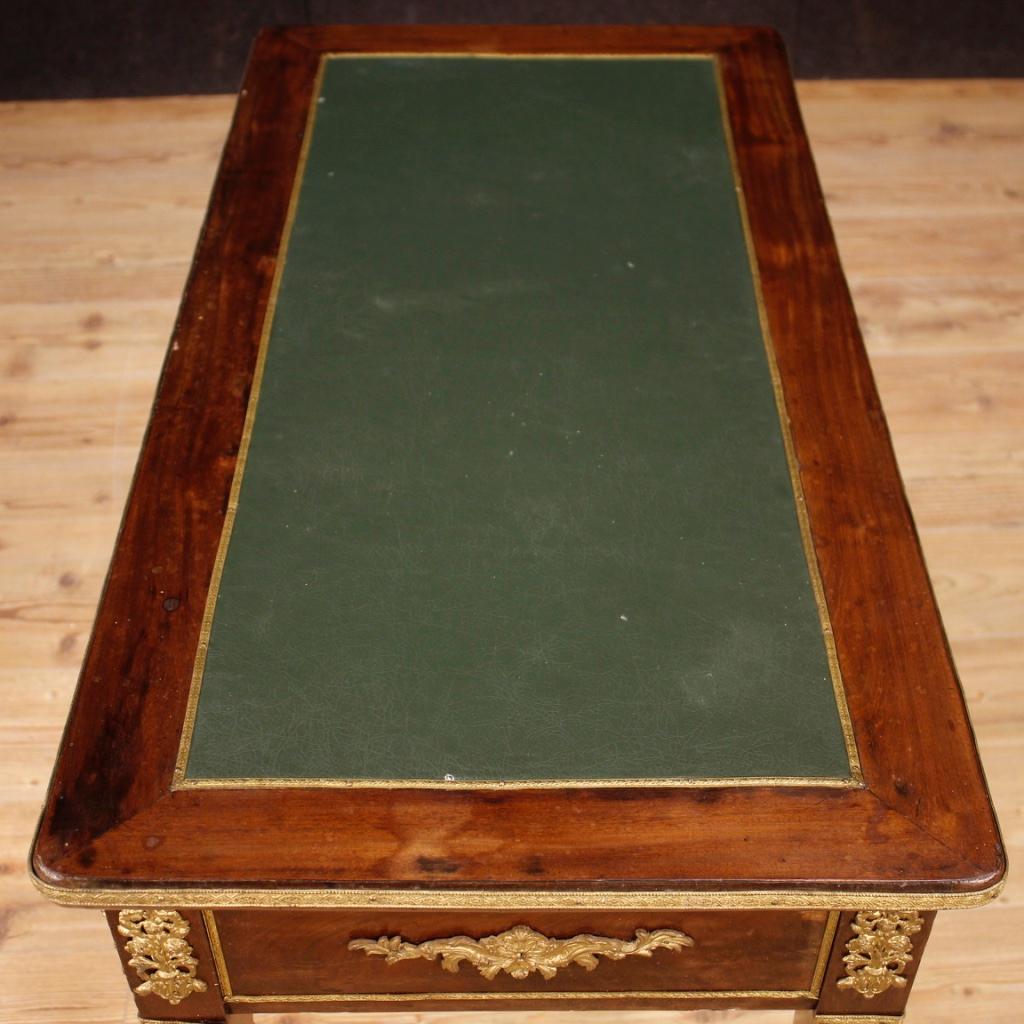 20th Century Mahogany Wood French Writing Desk, 1920 4