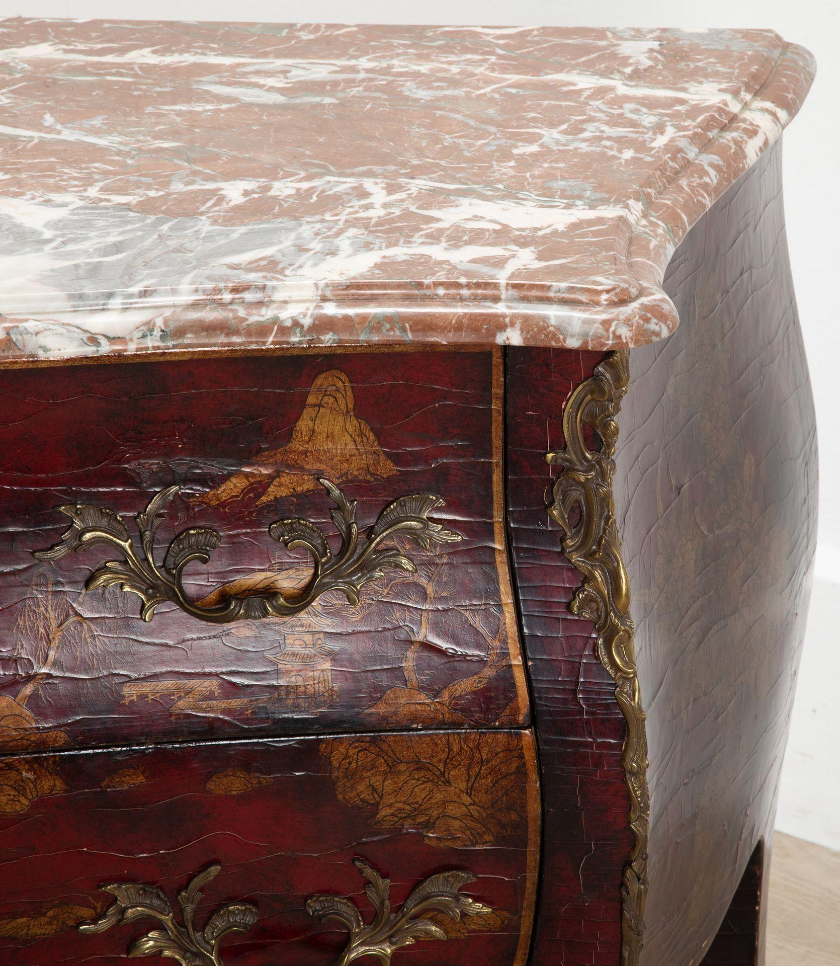 20th Century Maison Jansen Style Chinoiserie Commode For Sale 6