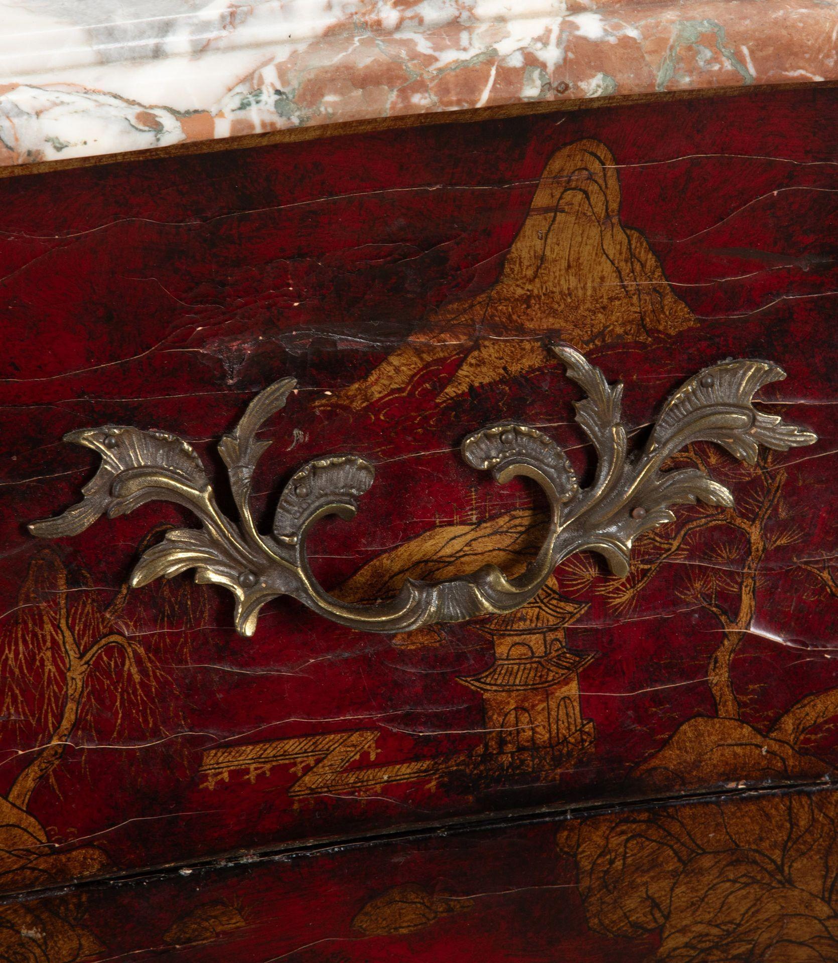 20th Century Maison Jansen Style Chinoiserie Commode For Sale 1