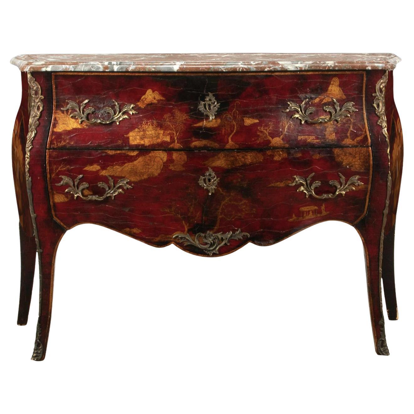 Commode du 20e siècle de style Chinoiserie de Maison Jansen