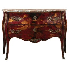 20th Century Maison Jansen Style Chinoiserie Commode
