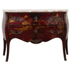 20th Century Maison Jansen Style Chinoiserie Commode