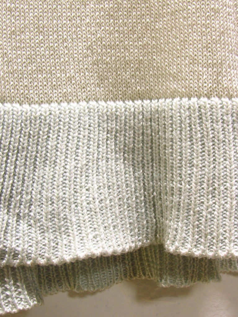 20th Century Maison Martin Margiela Blank Label Silk Knit Sweater For ...