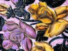 Majolika-Platte aus Vallauris