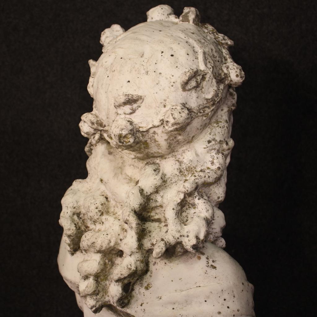 20th Century Marble Antique Italian Signed Sculpture, 1910 For Sale 3