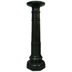 20th Century Marble Column Pedestal