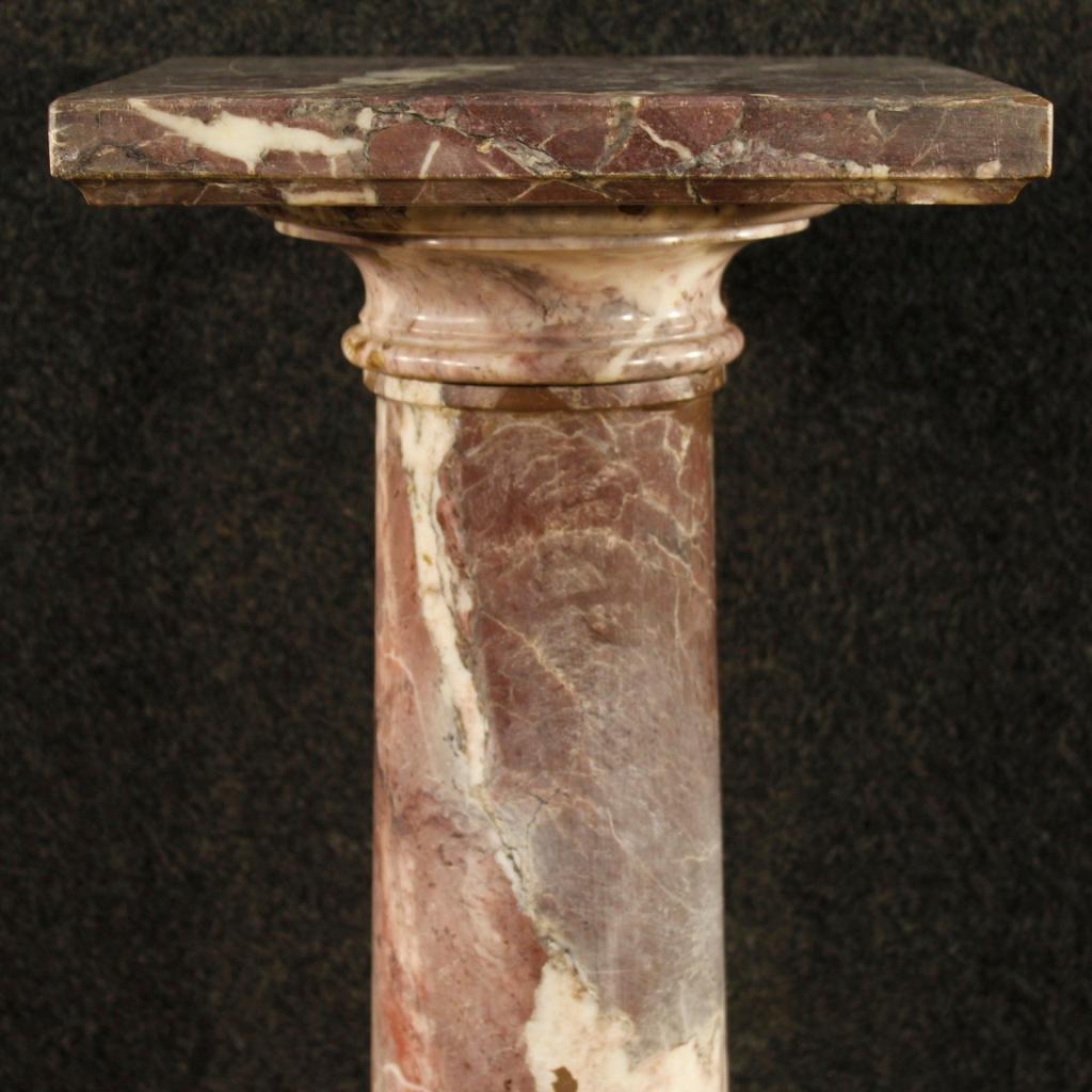 20th Century Marble French Column, 1920 1