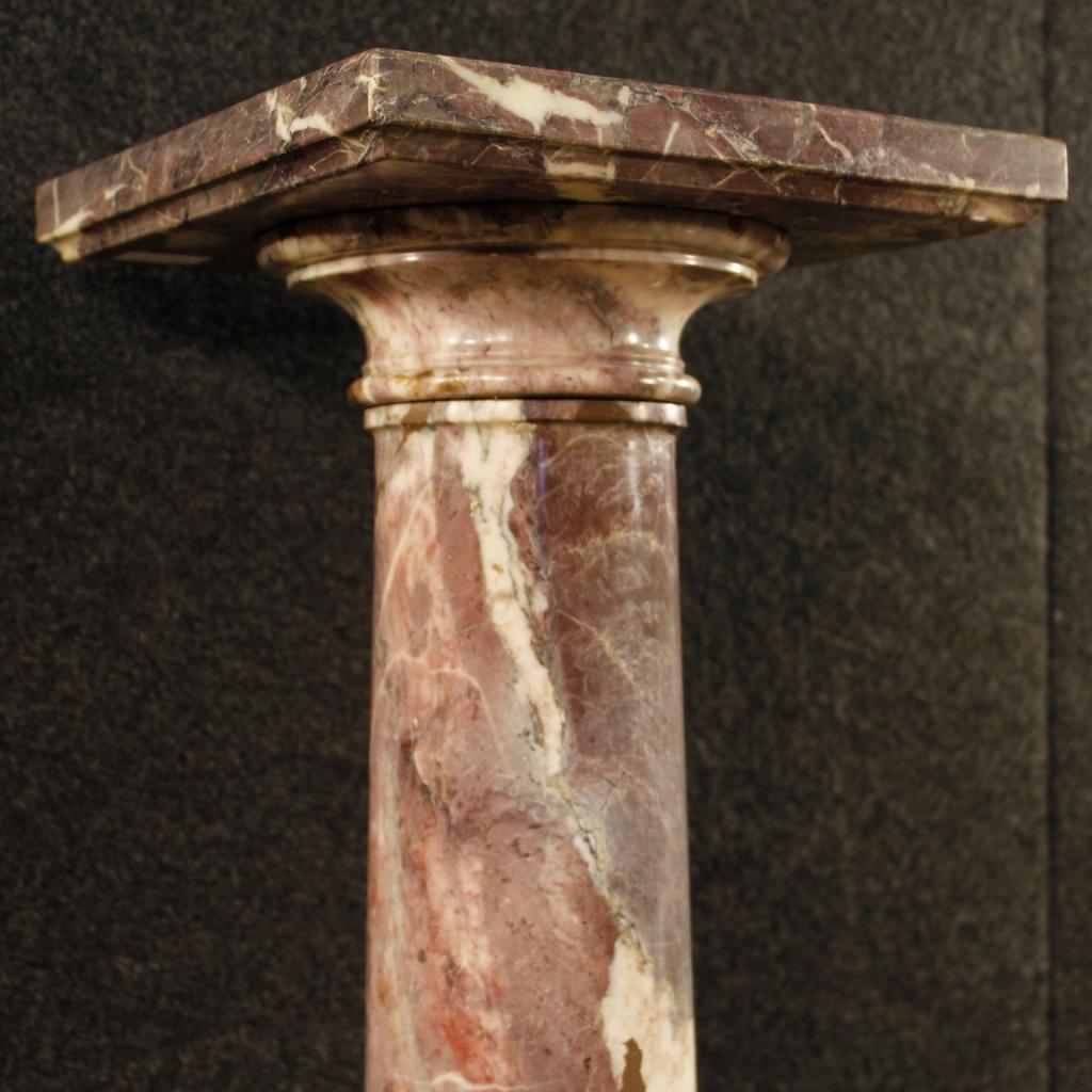 20th Century Marble French Column, 1920 3