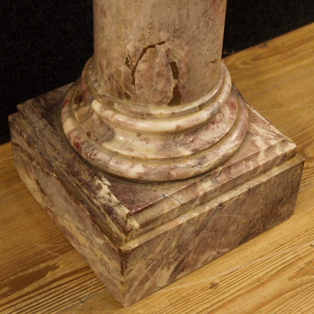 20th Century Marble French Column, 1920 4