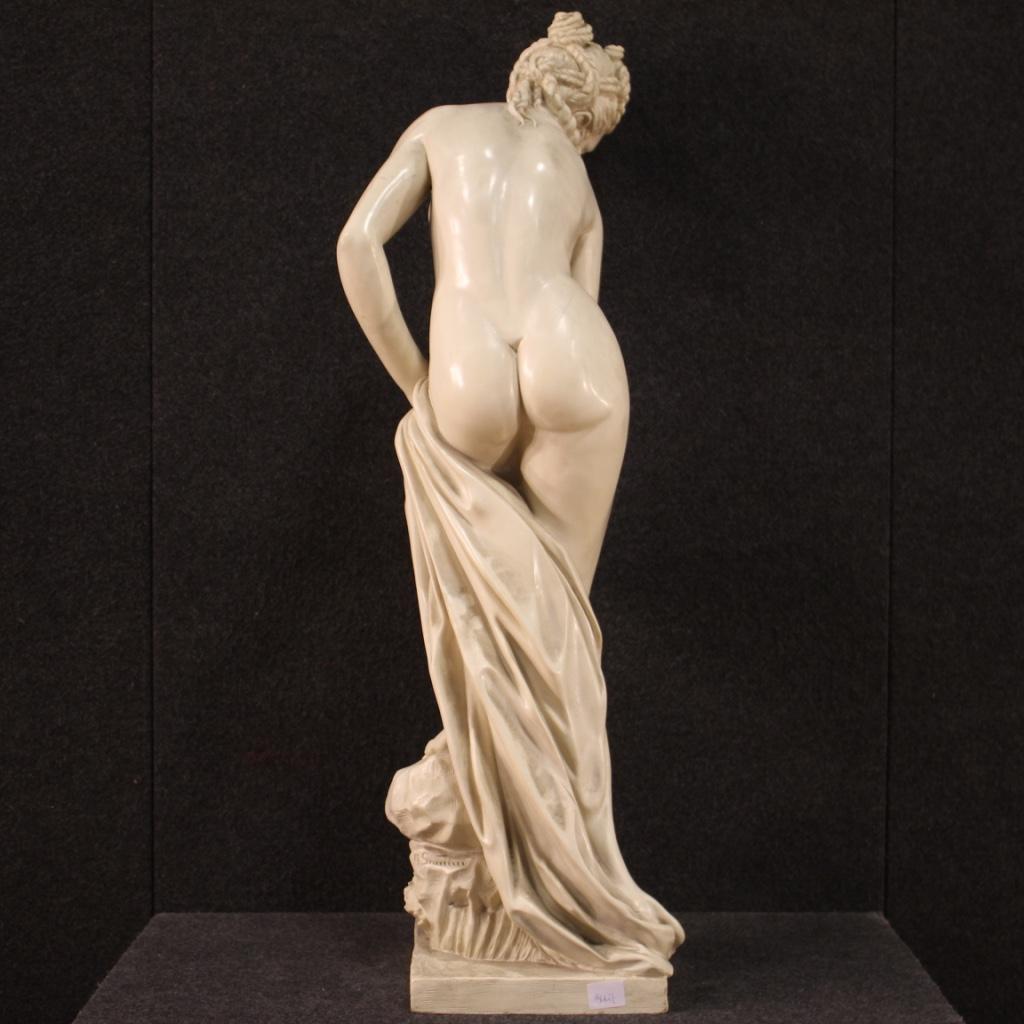 20th Century Marble Powder and Resin Italian Sculpture Venus at the Bath, 1970 1