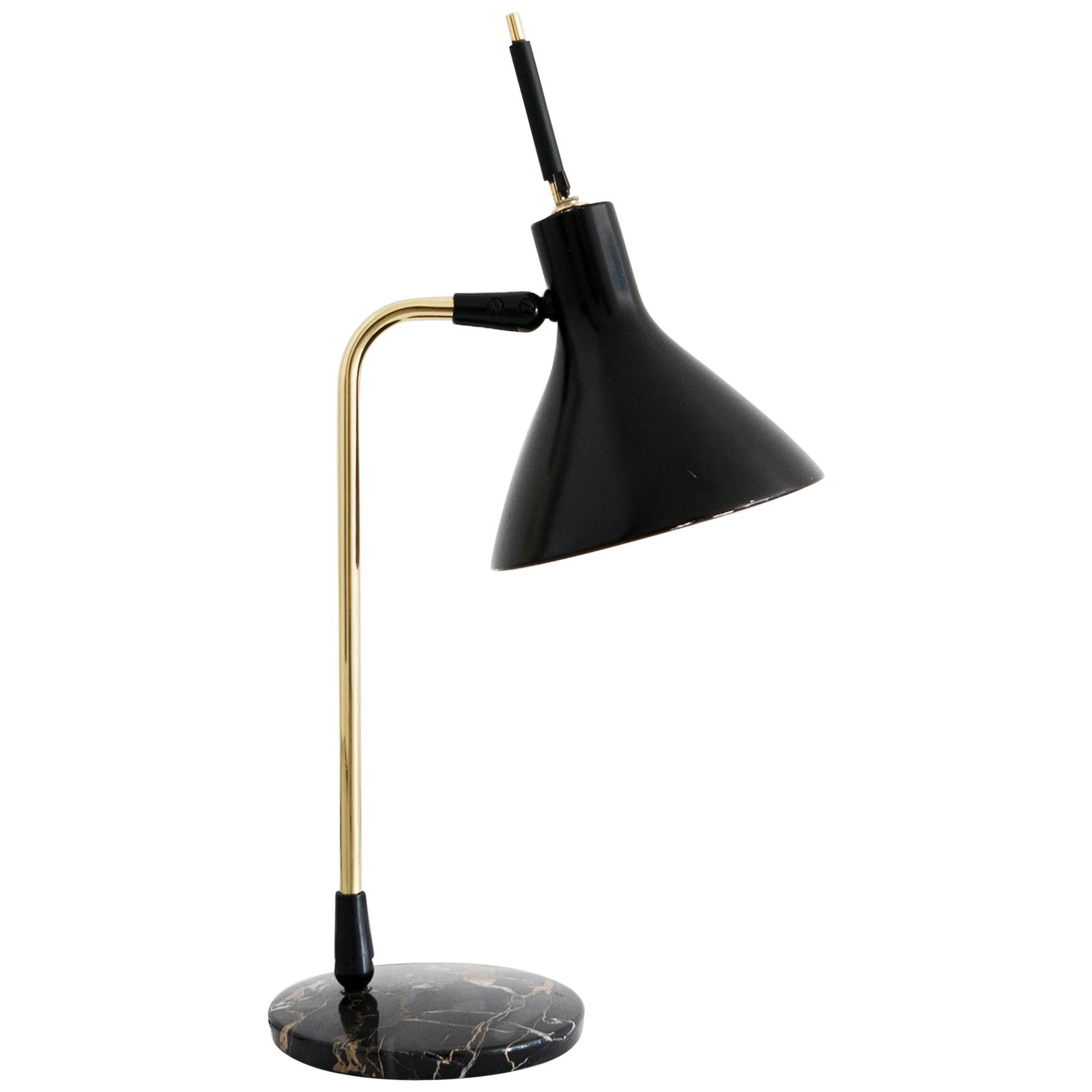 20th Century Marble Table Lamp