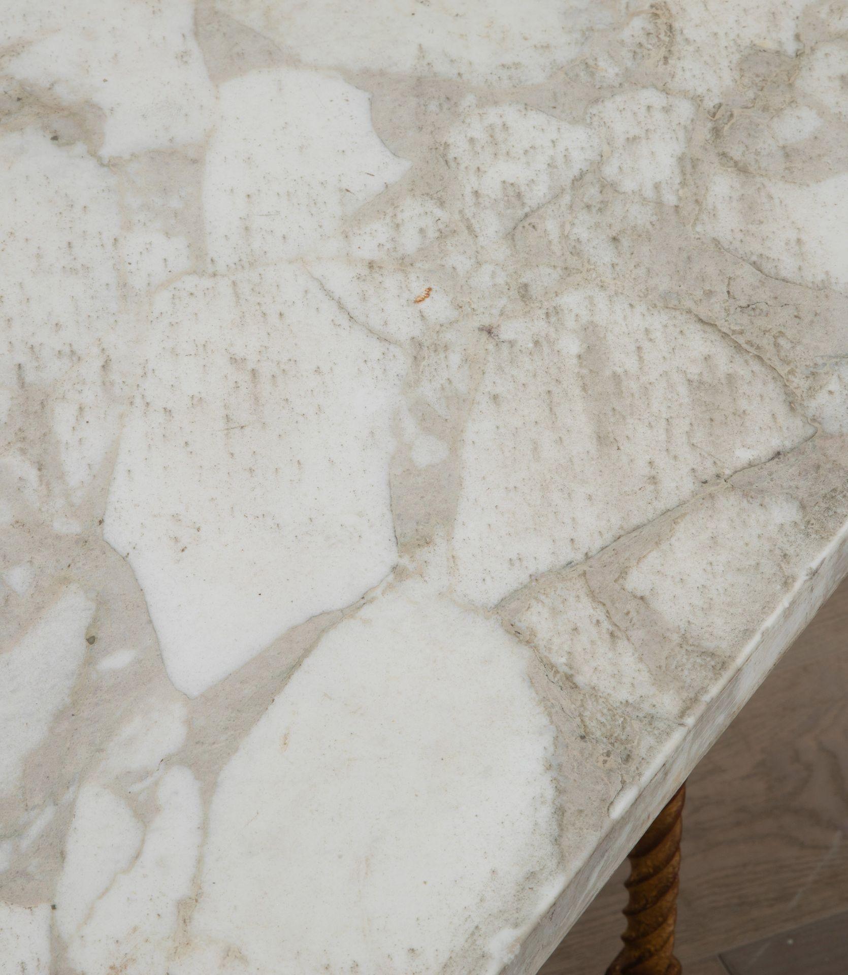20th Century Marble Top Table For Sale 7