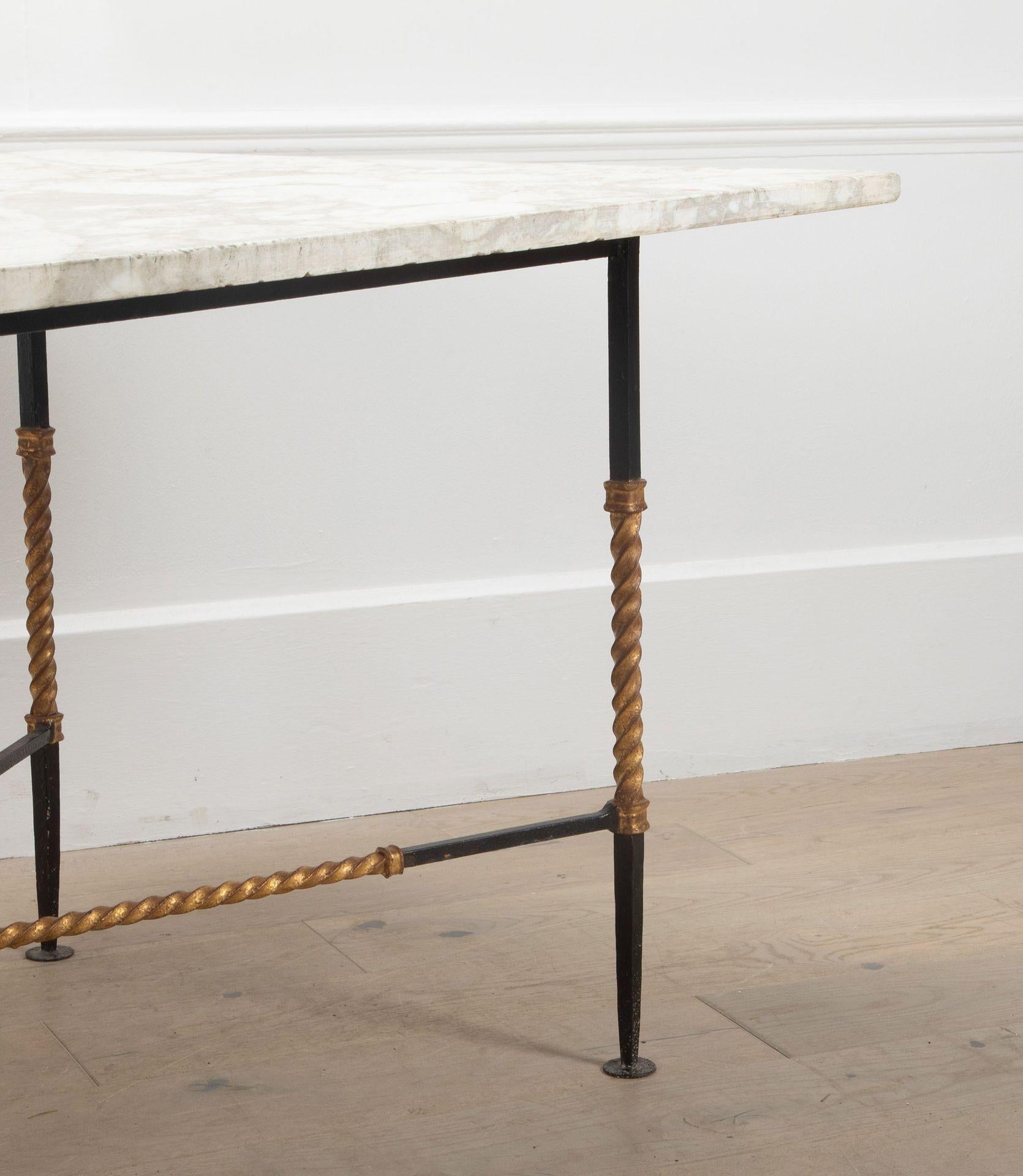 20th Century Marble Top Table For Sale 4