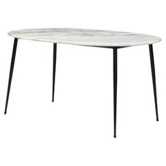Table à plateau de marbre du 20e siècle