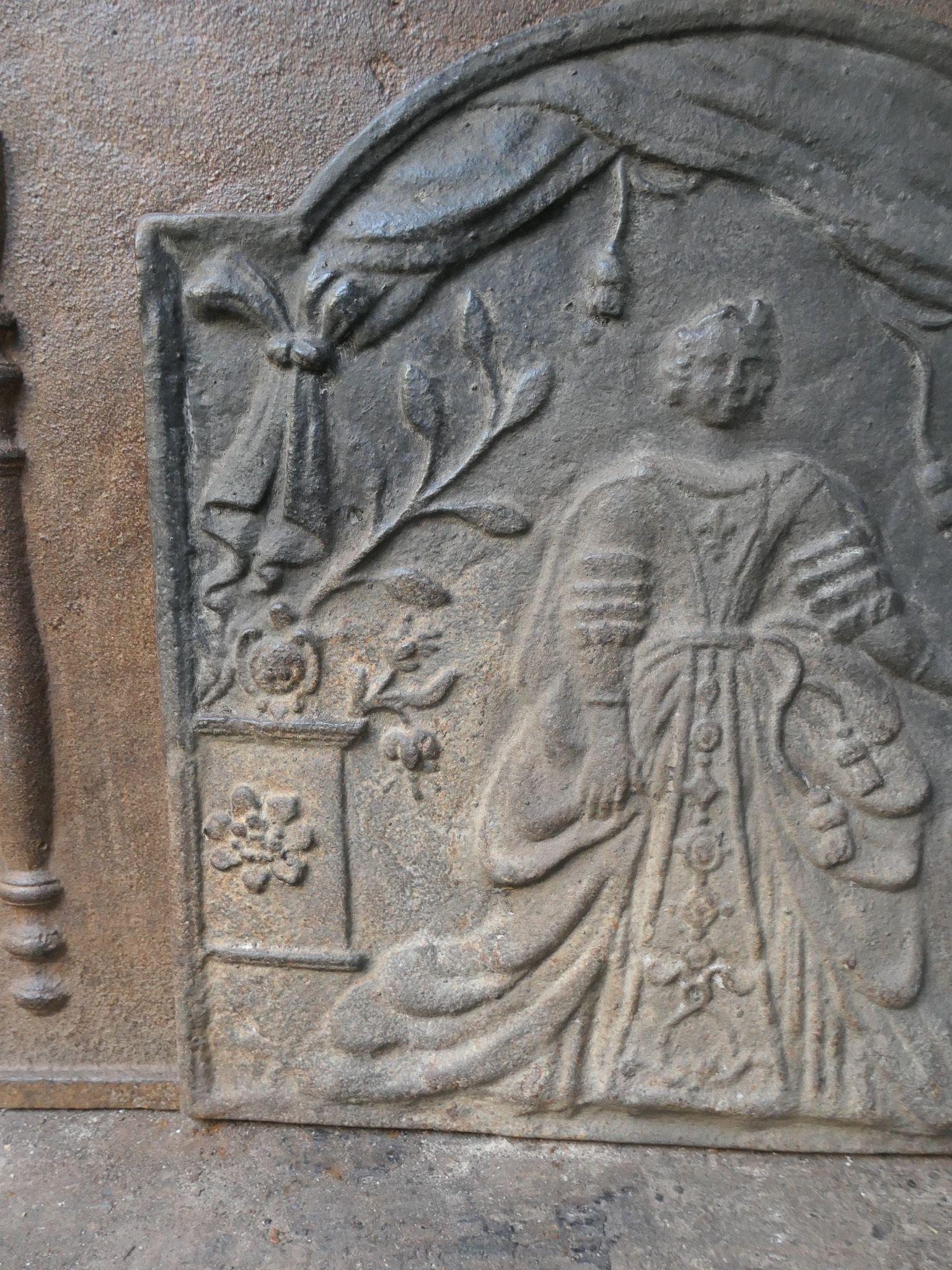 20th Century 'Marie Leszczyńska' Fireback / Backsplash For Sale 2