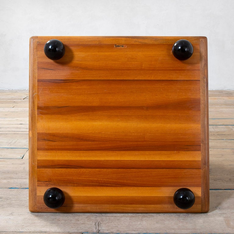 20th Century Mario Bellini Low Table Model Pianura for Cassina in Wood ...
