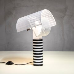 20th Century, Mario Botta for Artemide Table Lamp mod. Shogun