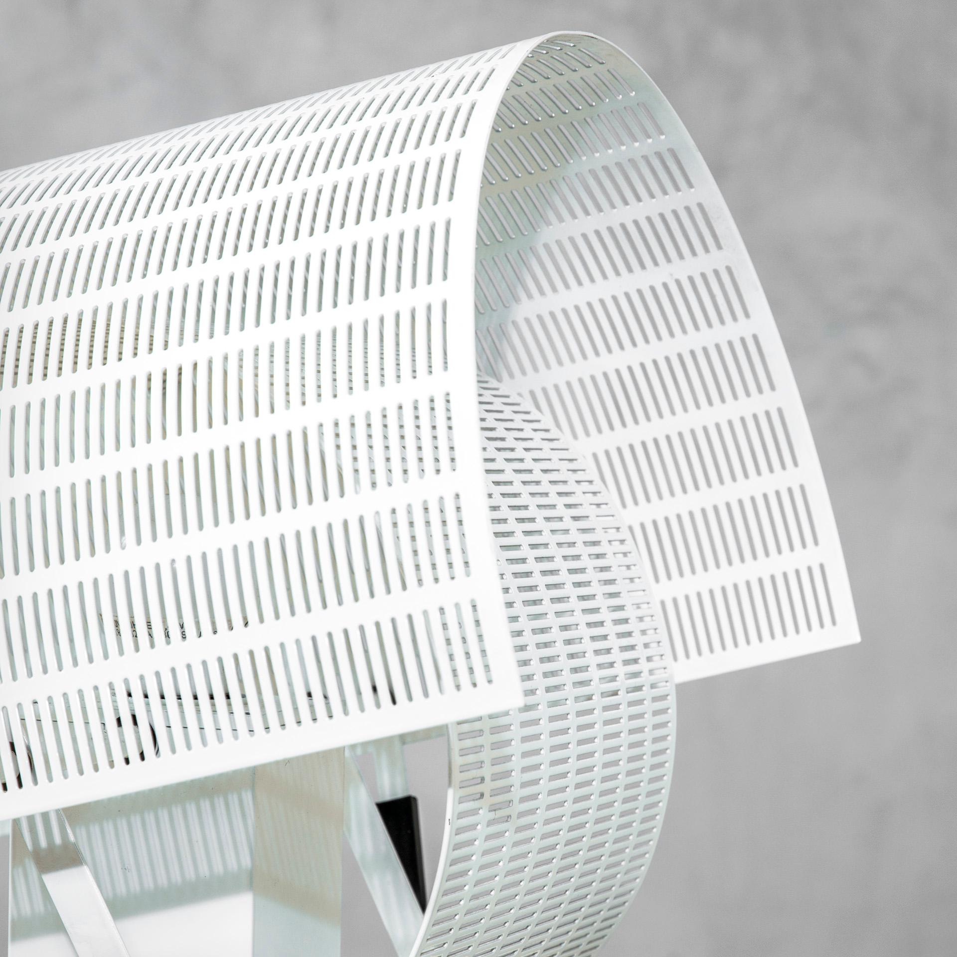 Metal 20th Century, Mario Botta for Artemide Table Lamp mod. Shogun For Sale