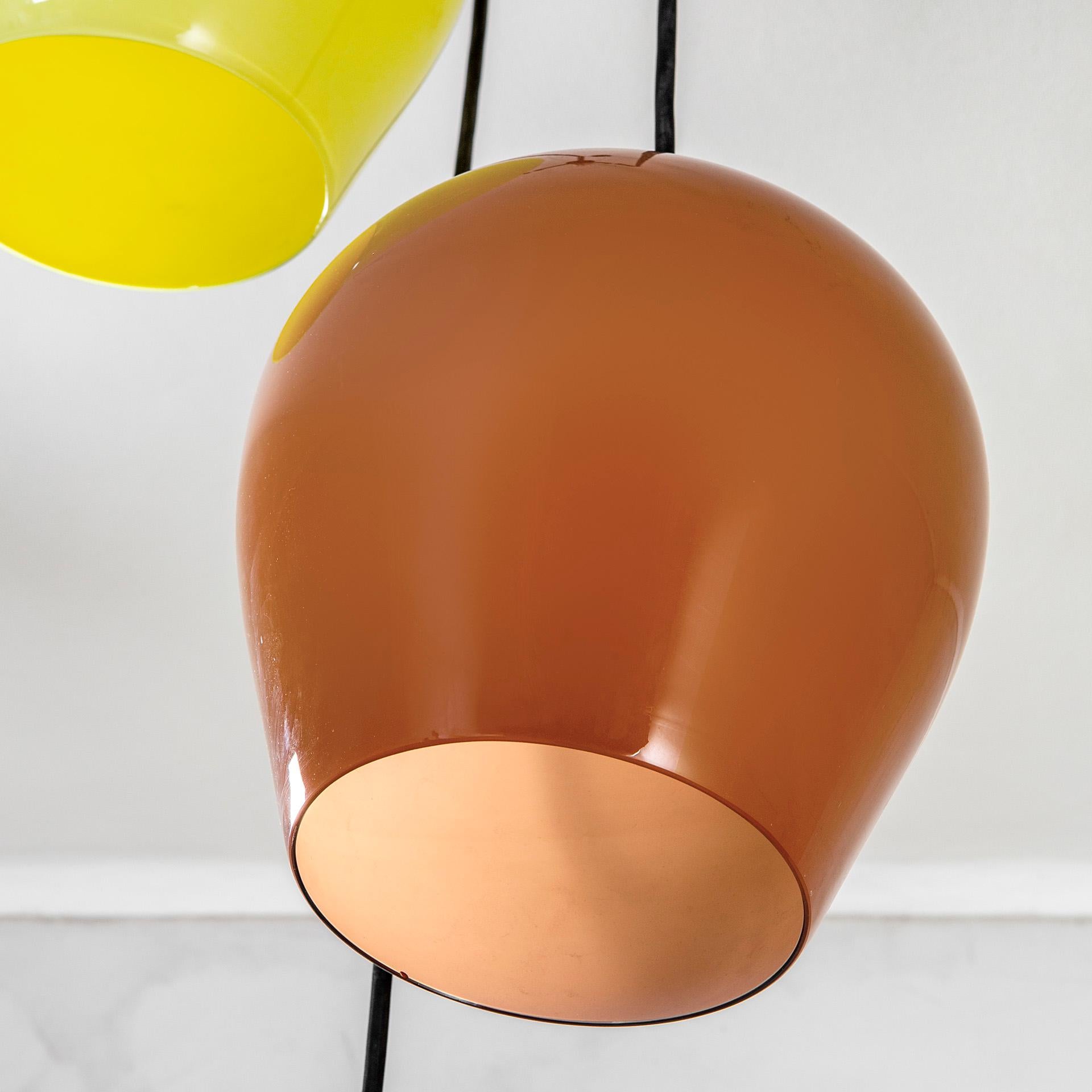 20e siècle Massimo Vignelli pour Venini Lampe à suspension Bon état - En vente à Turin, Turin