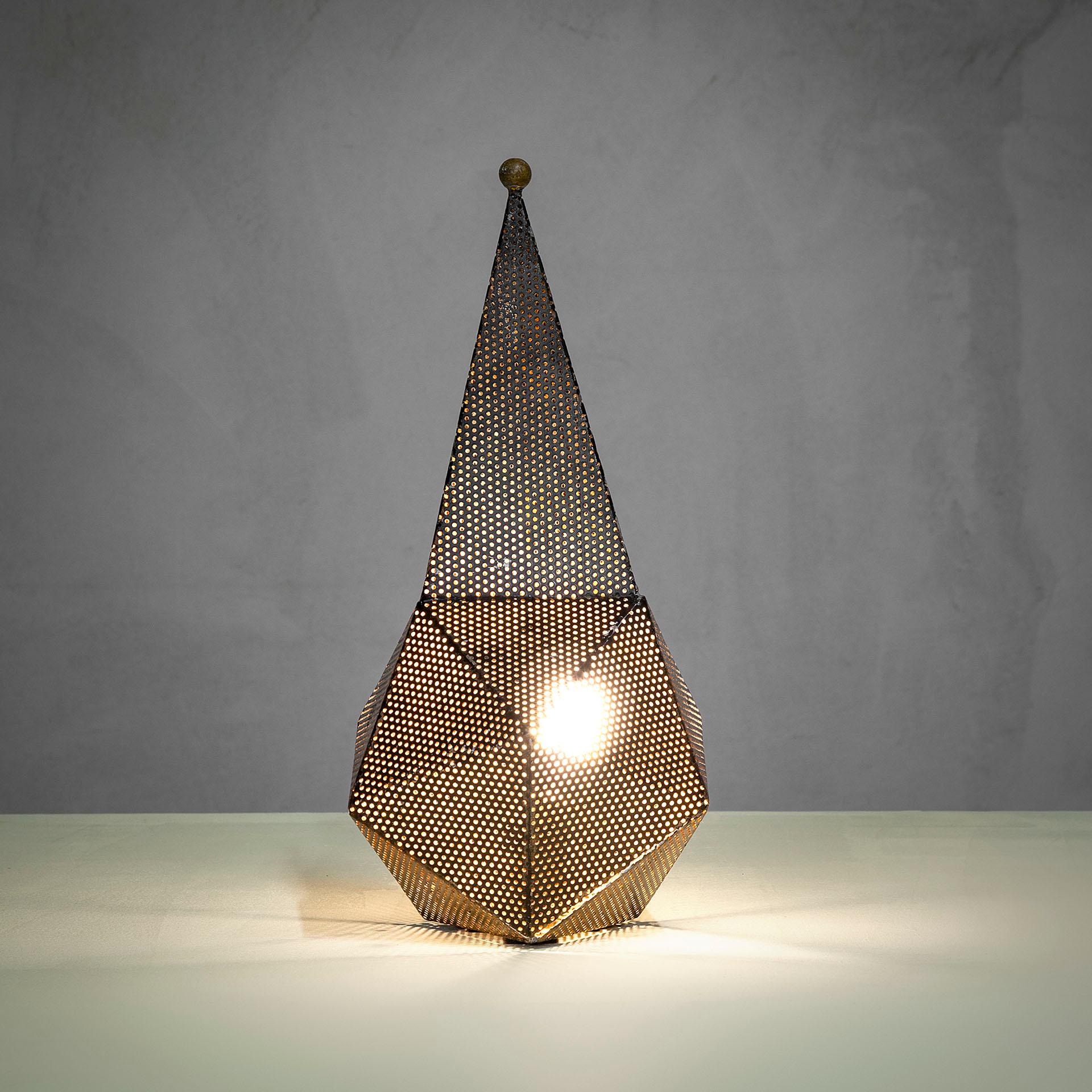 20e siècle, Mathieu Mategot Lampe de table mod. Bagdad Bon état - En vente à Turin, Turin