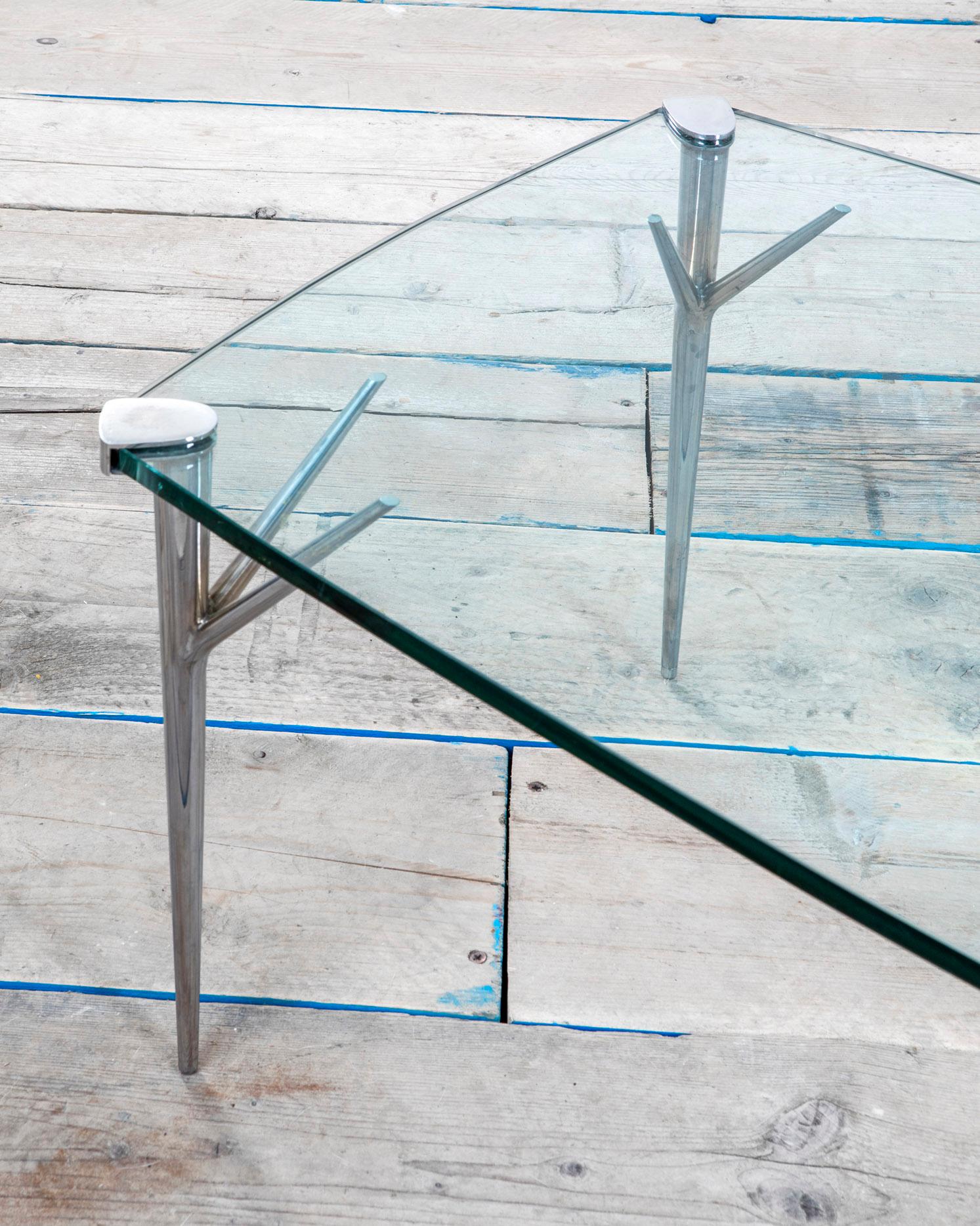 ground glass table