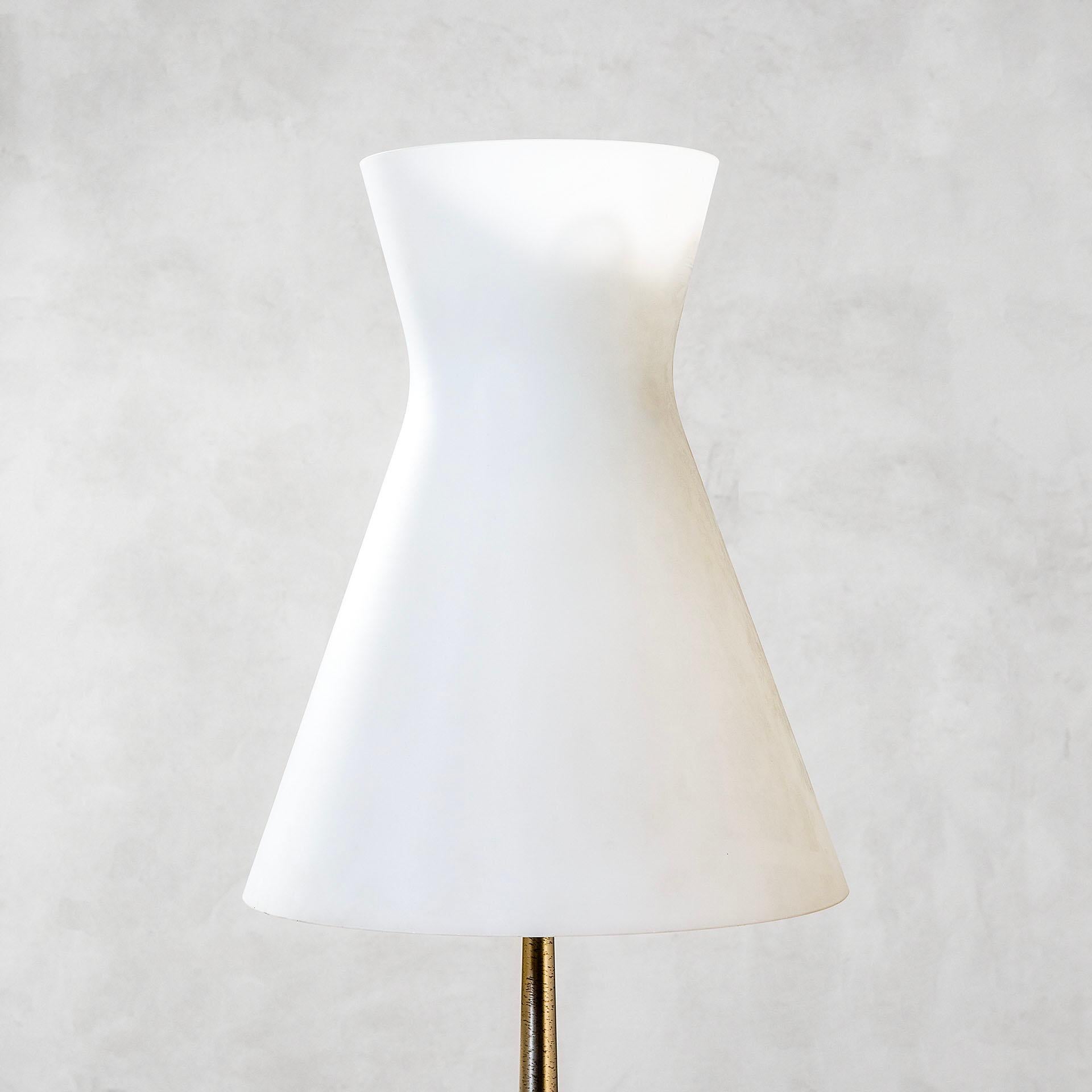 Italian 20th Century Max Ingrand Floor Lamp Mod. 2156 for Fontana Arte, 1950s For Sale