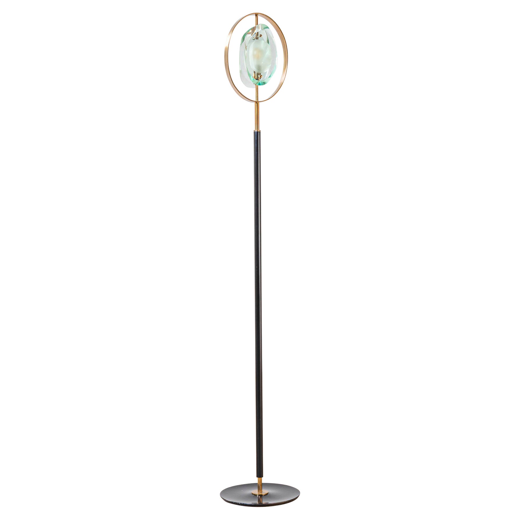 20th Century, Max Ingrand for Fontana Arte Floor Lamp mod. 2020