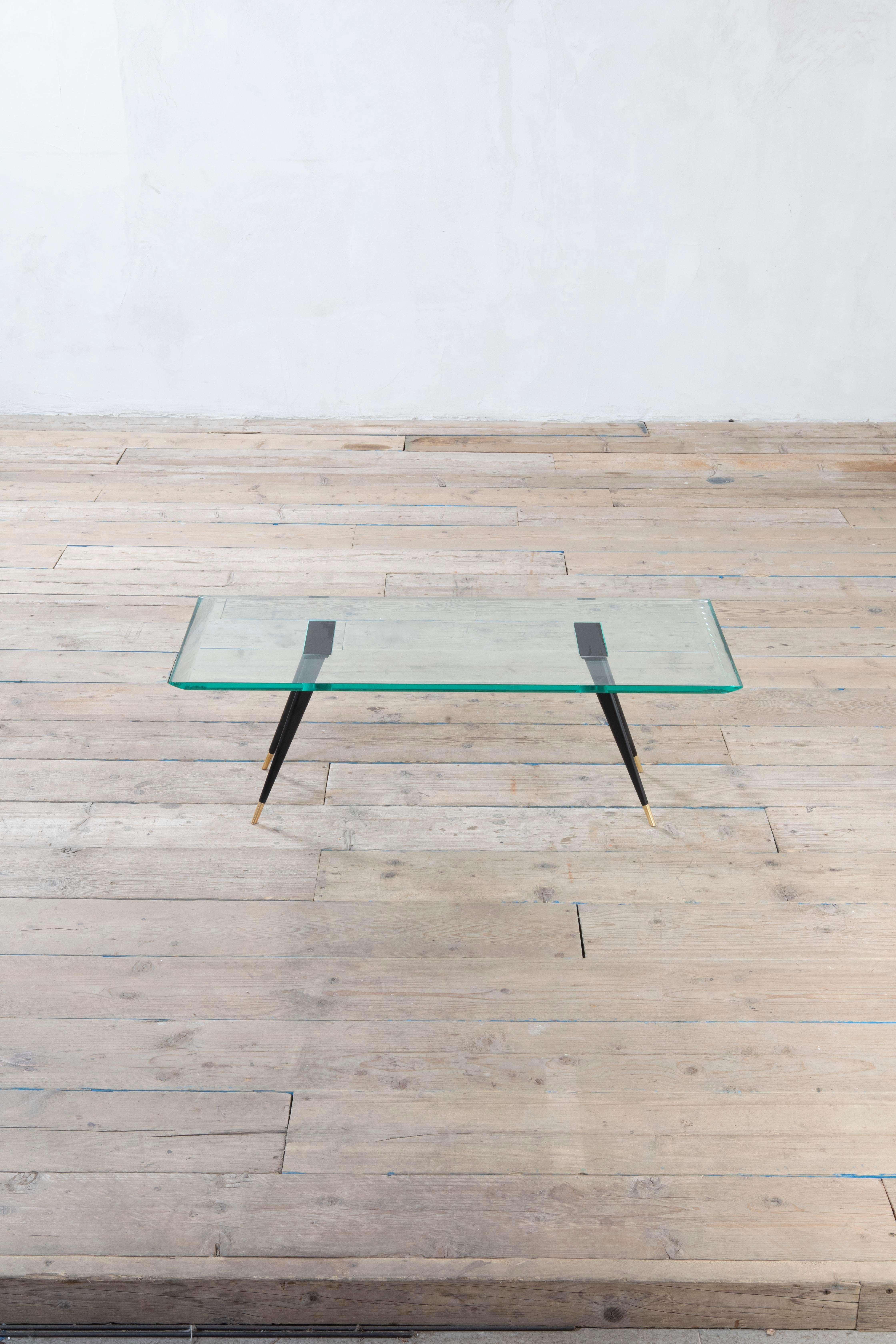 20e siècle, Max Ingrand pour Fontana Arte Table en verre mod. 1817/1 en vente 4