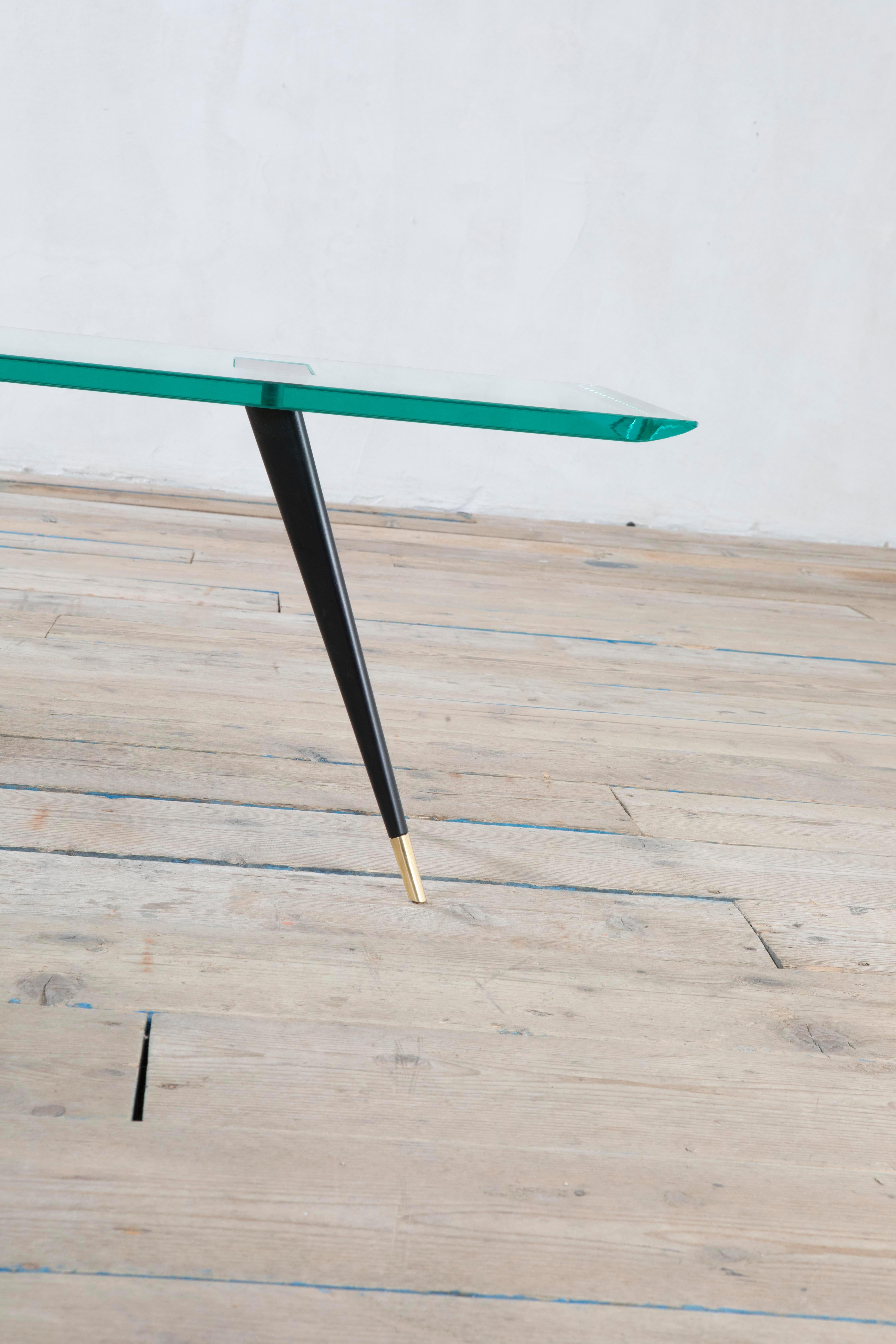 20e siècle, Max Ingrand pour Fontana Arte Table en verre mod. 1817/1 en vente 5