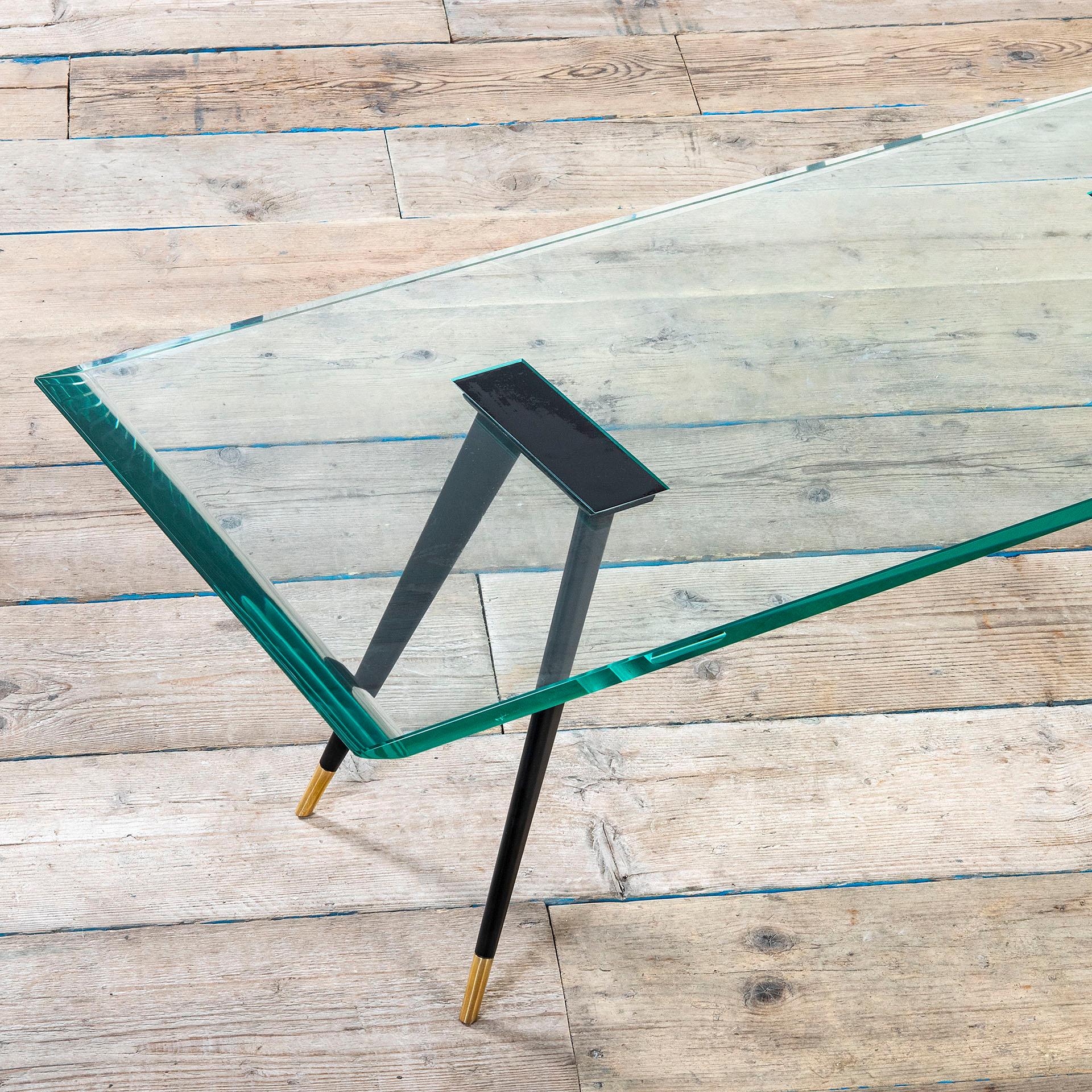 Milieu du XXe siècle 20e siècle, Max Ingrand pour Fontana Arte Table en verre mod. 1817/1 en vente